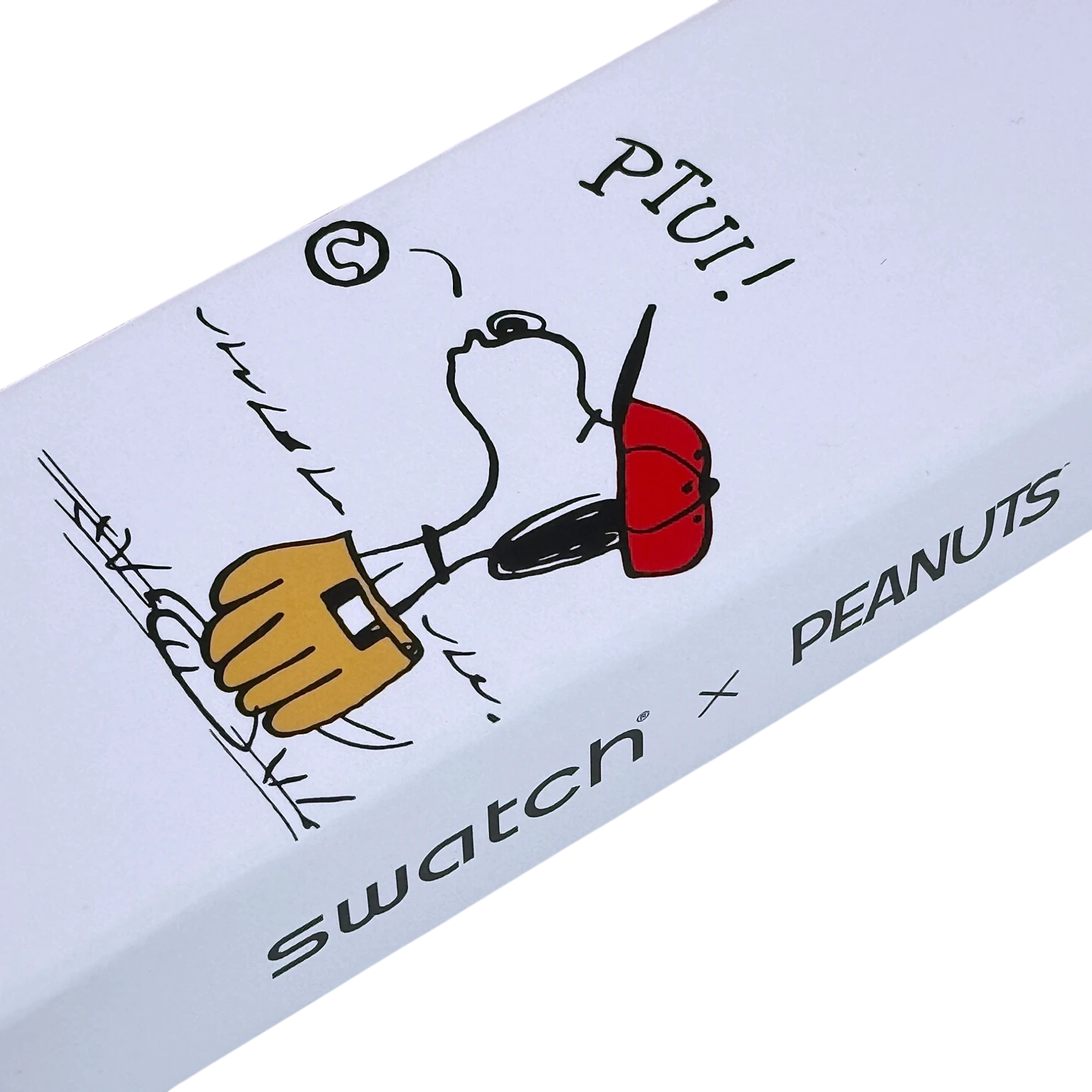 Swatch X Peanuts First Base Herren Armbanduhr 41 mm Ref. SO29Z107