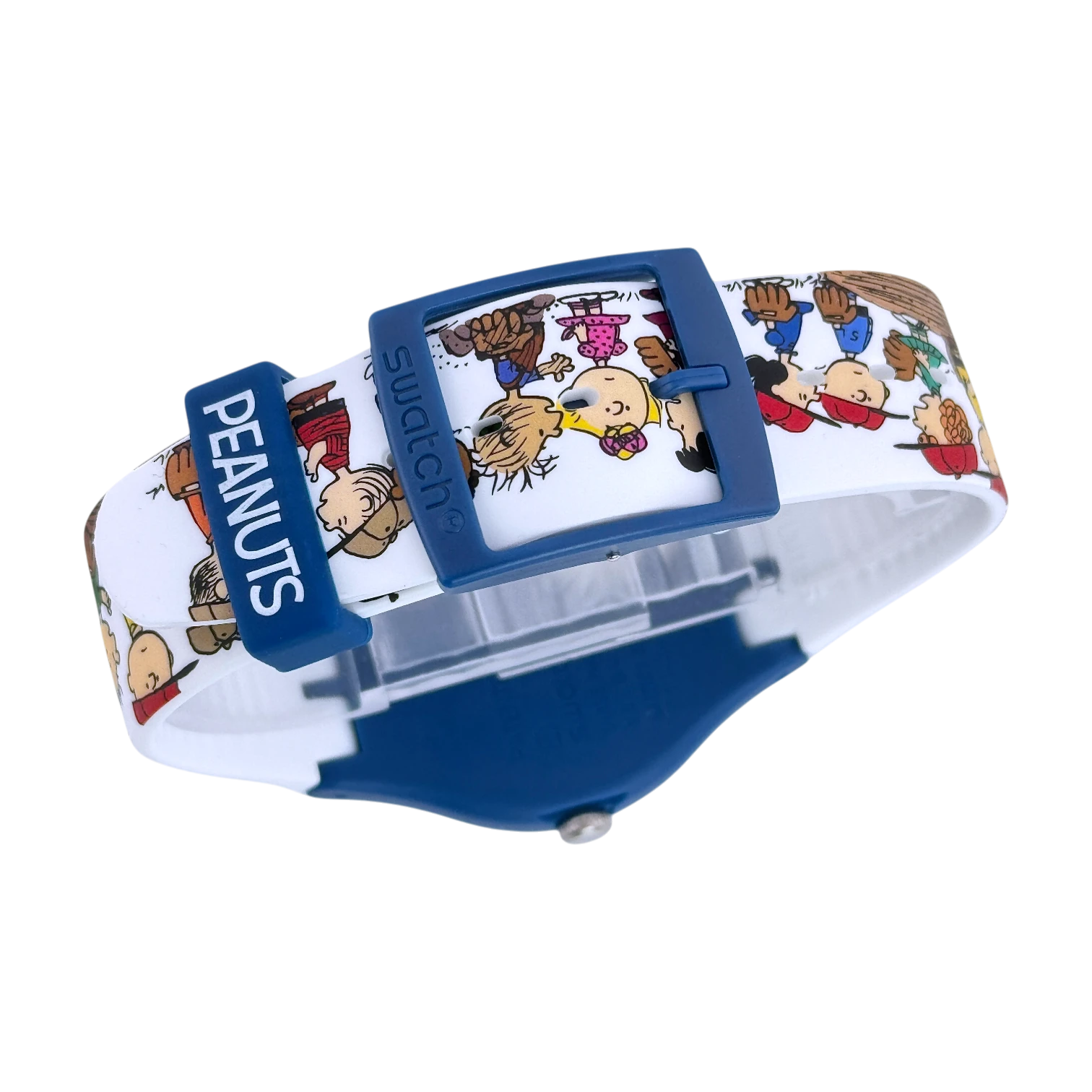 Swatch X Peanuts First Base Herren Armbanduhr 41 mm Ref. SO29Z107