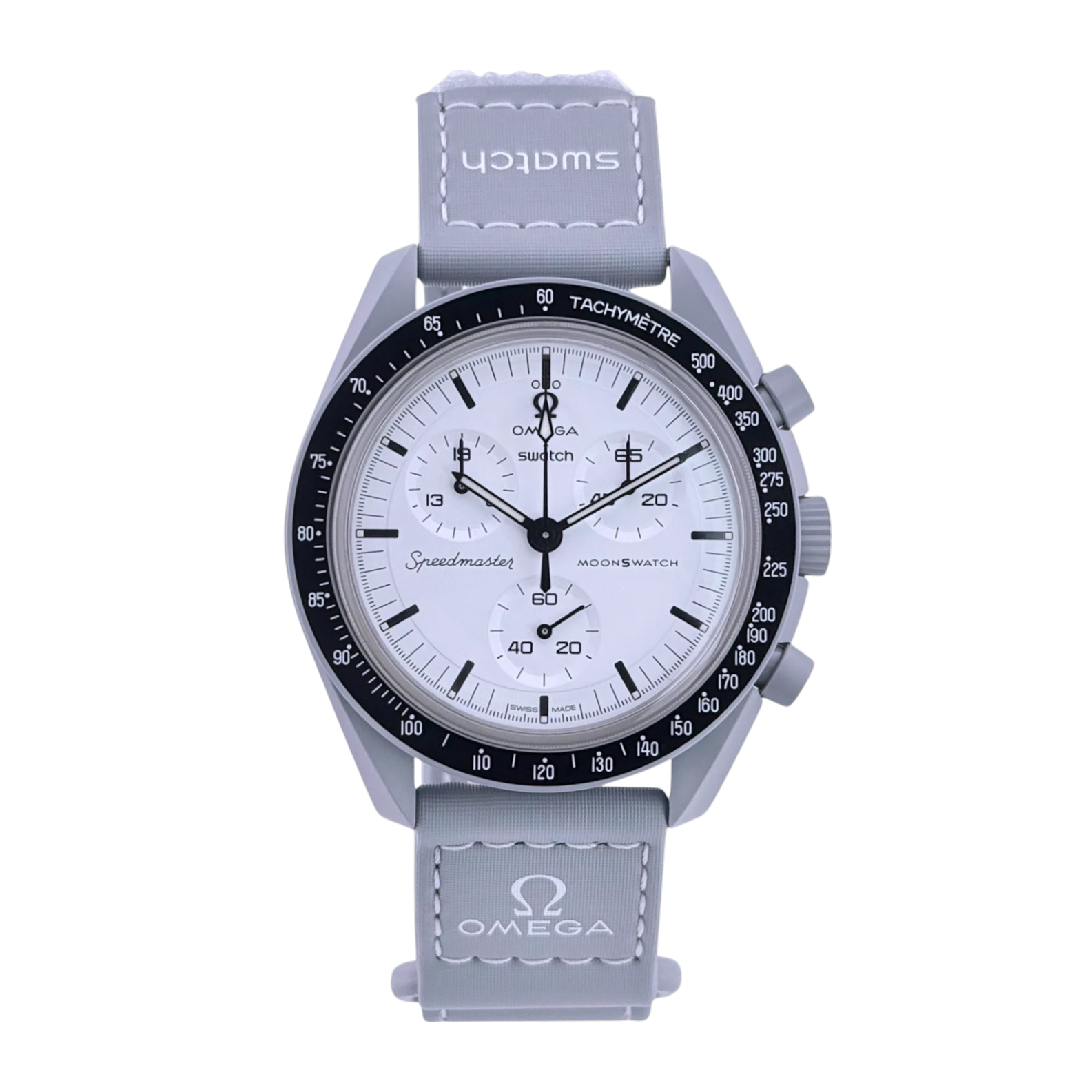 Swatch x Omega MoonSwatch Mission to the Moon 1965 Armbanduhr 42 mm SO33M106