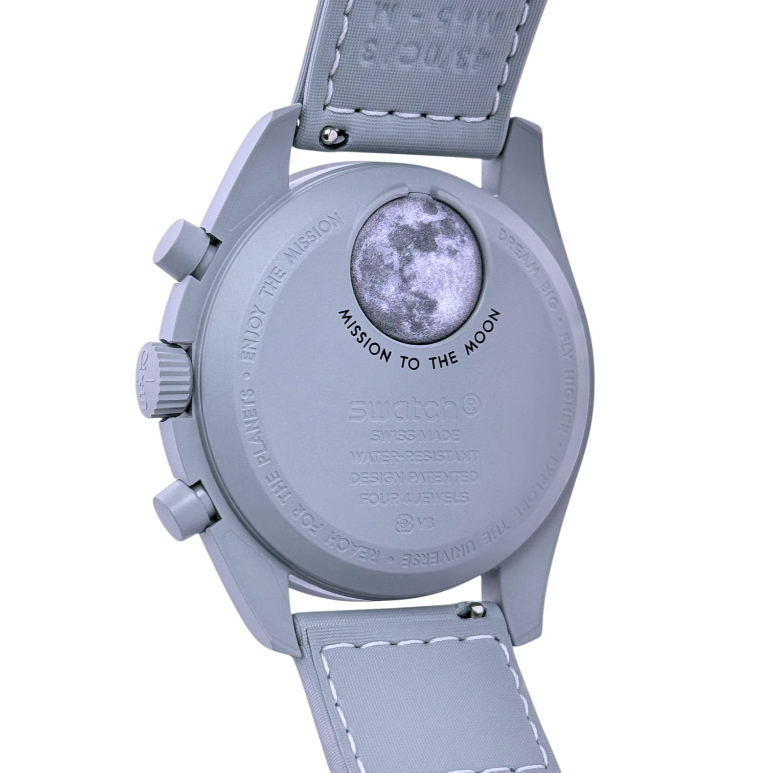 Swatch x Omega MoonSwatch Mission to the Moon 1965 Armbanduhr 42 mm SO33M106