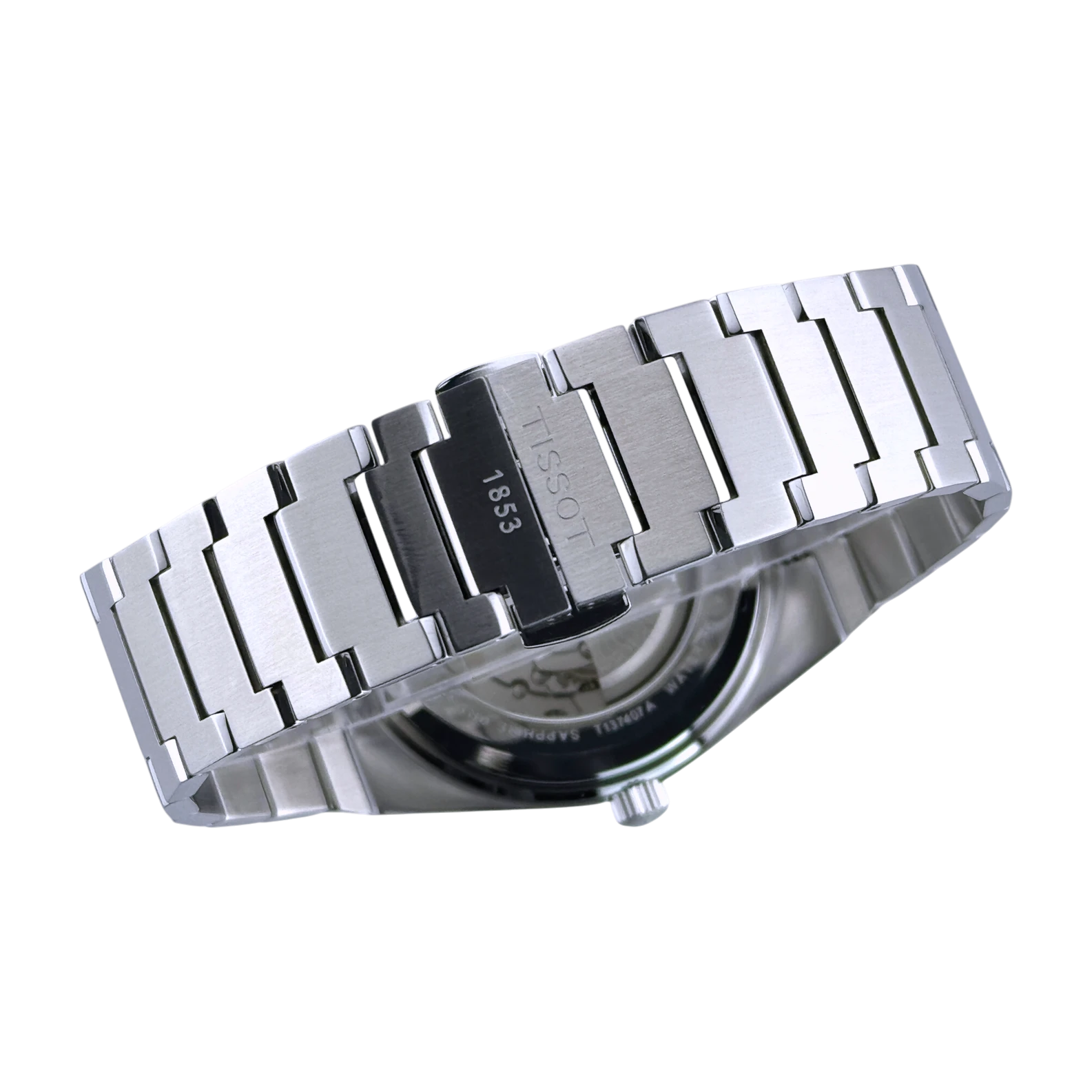 Tissot PRX Powermatic 80 Armbanduhr Edelstahl Eisblau Verlauf T137407 A