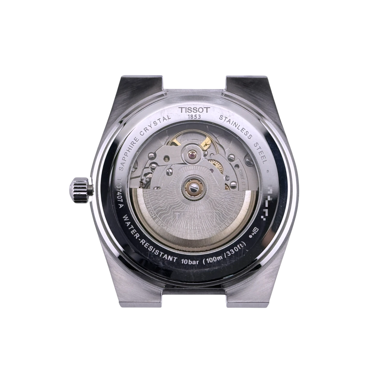 Tissot PRX Powermatic 80 Automatik Armbanduhr Edelstahl Eisblau T1374071135100
