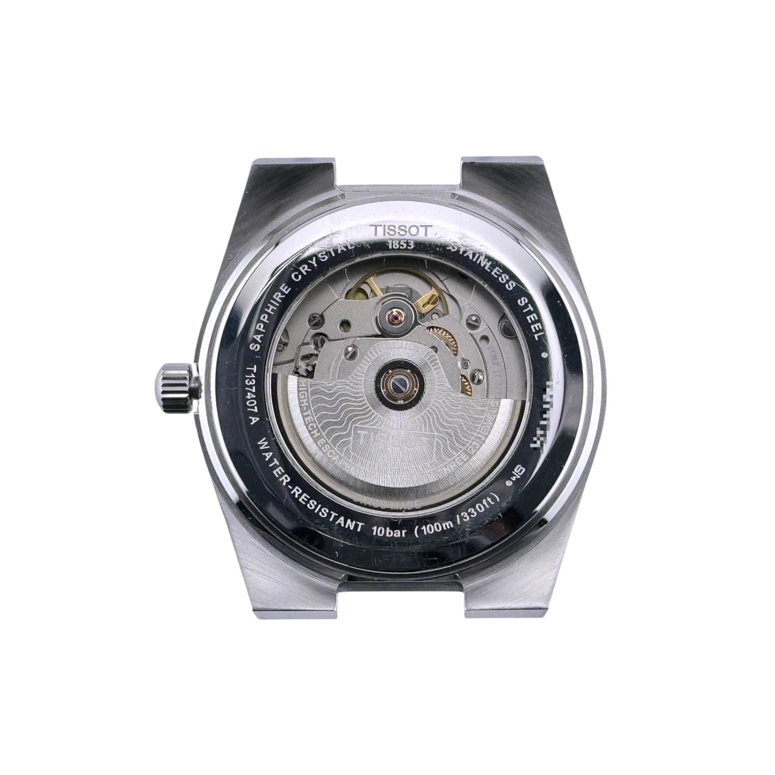 Tissot PRX Powermatic 80 Automatik Armbanduhr Edelstahl Eisblau T1374071135100