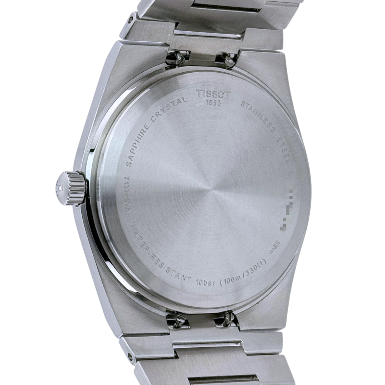 Tissot PRX Quarz 40mm Armbanduhr Edelstahl Schwarz Ref. T1374101105100