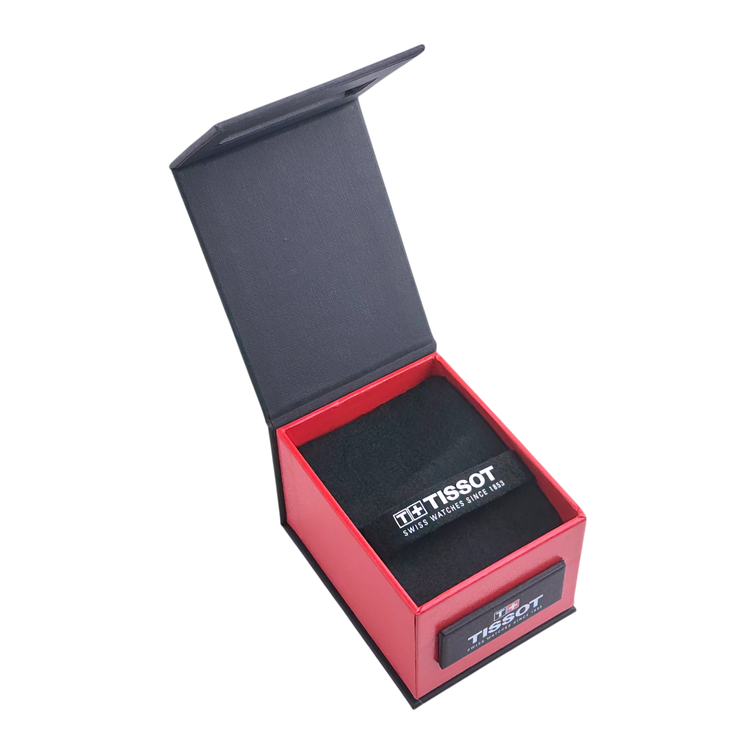 Tissot Uhrenetui Etui Reiseetui Reisebox Schwarz, Rot travel service case pouch