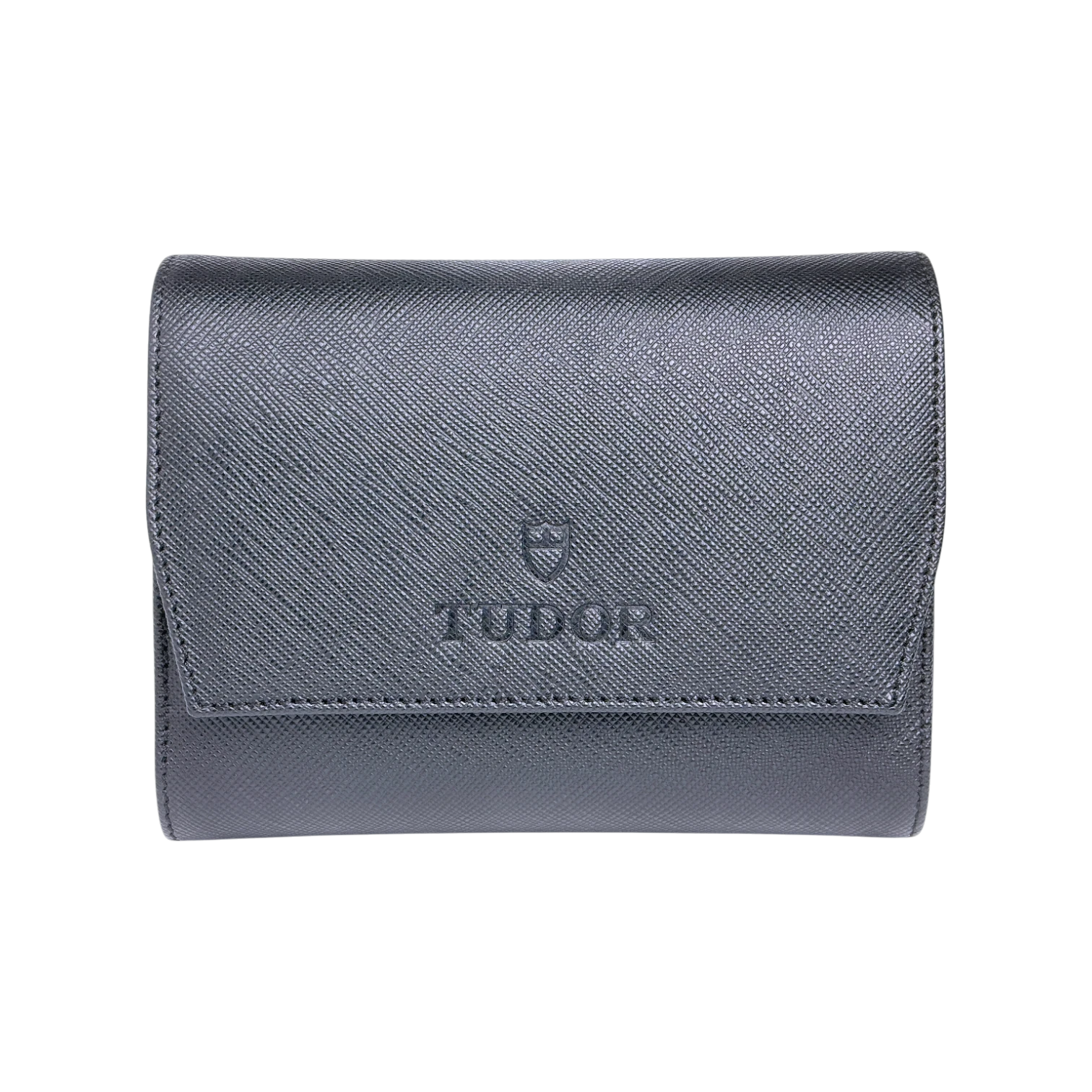 Tudor 'Born to Dare' 2er-Uhrenetui Schwarz/Grau - Luxus Reiseetui