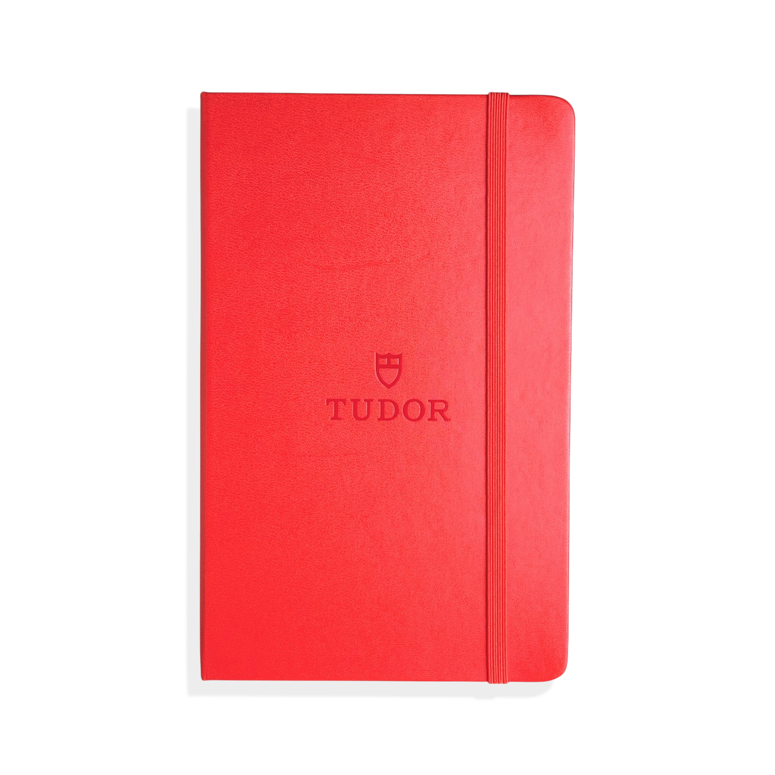 Tudor Notizbuch Schreibheft Journal Rot mit Hardcover