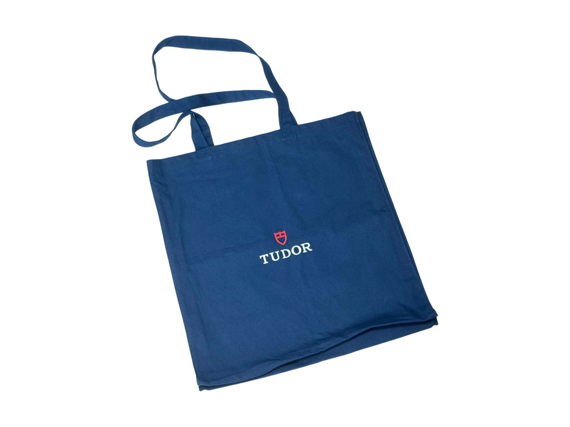 Tudor Tasche Tragetasche Beutel Blau Baumwolle tote bag cotton blue