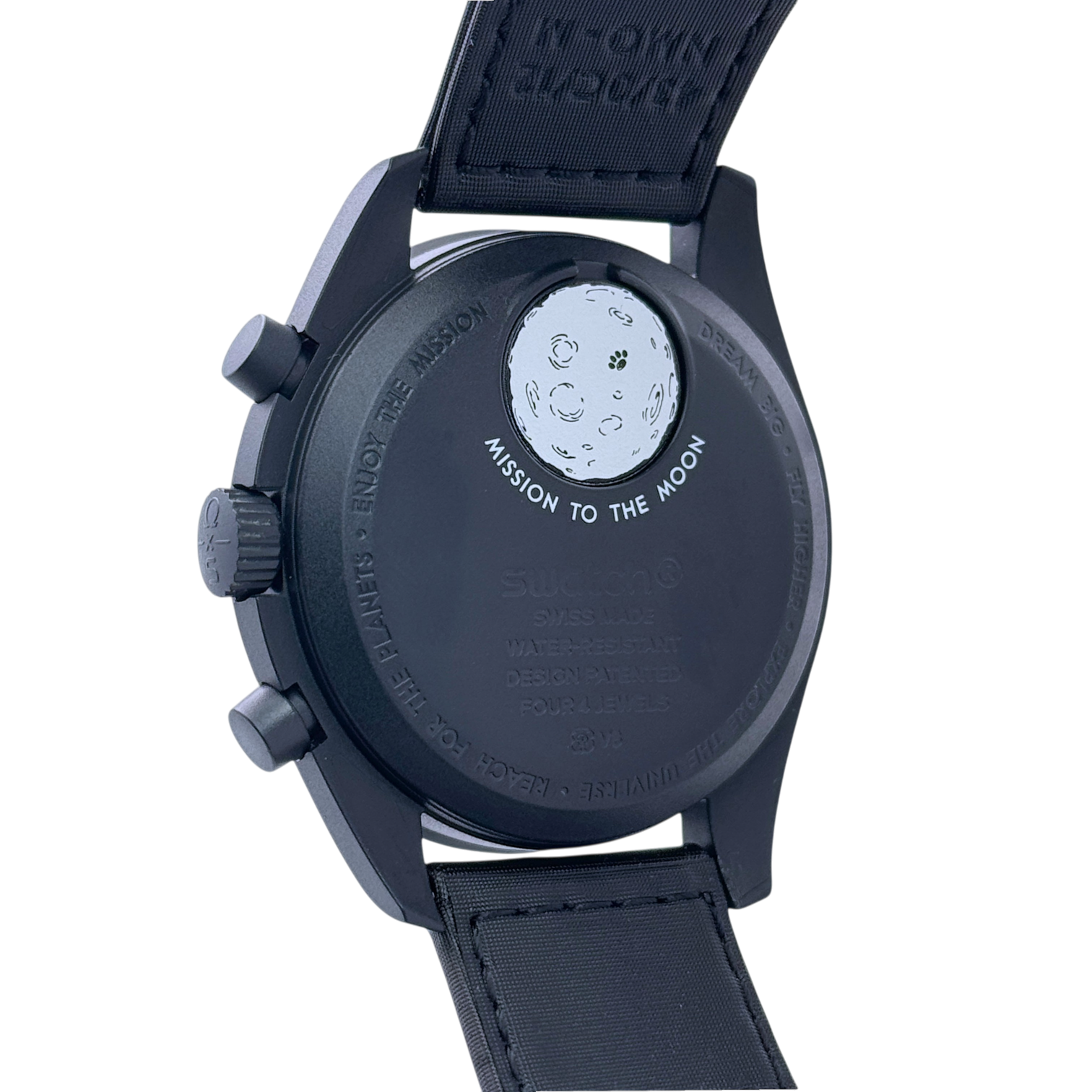 OMEGA X Swatch MoonSwatch Mission to the Moonphase New Moon 'Snoopy' SO33B700