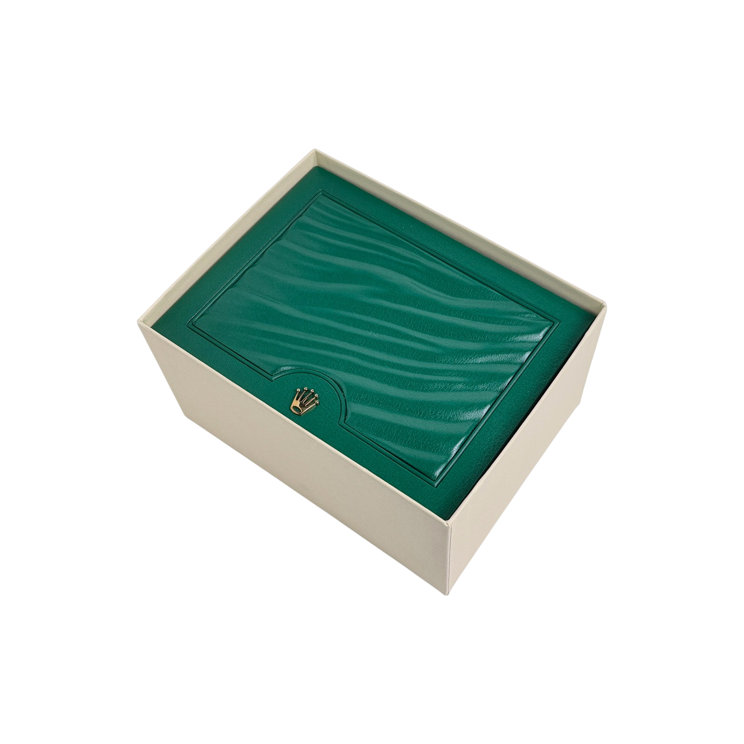  Rolex Oyster S Uhrenbox Box Umkarton Grün, Beige Ref. 39137.02