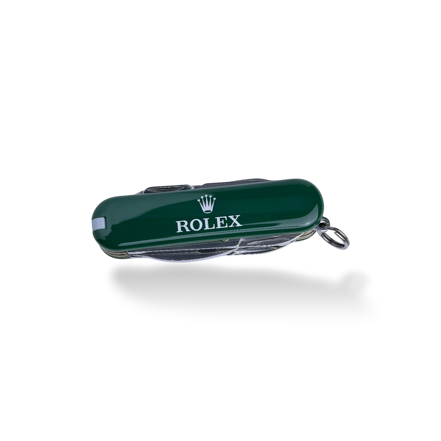 Rolex Taschenmesser Messer Grün Edelstahl pocket knife green