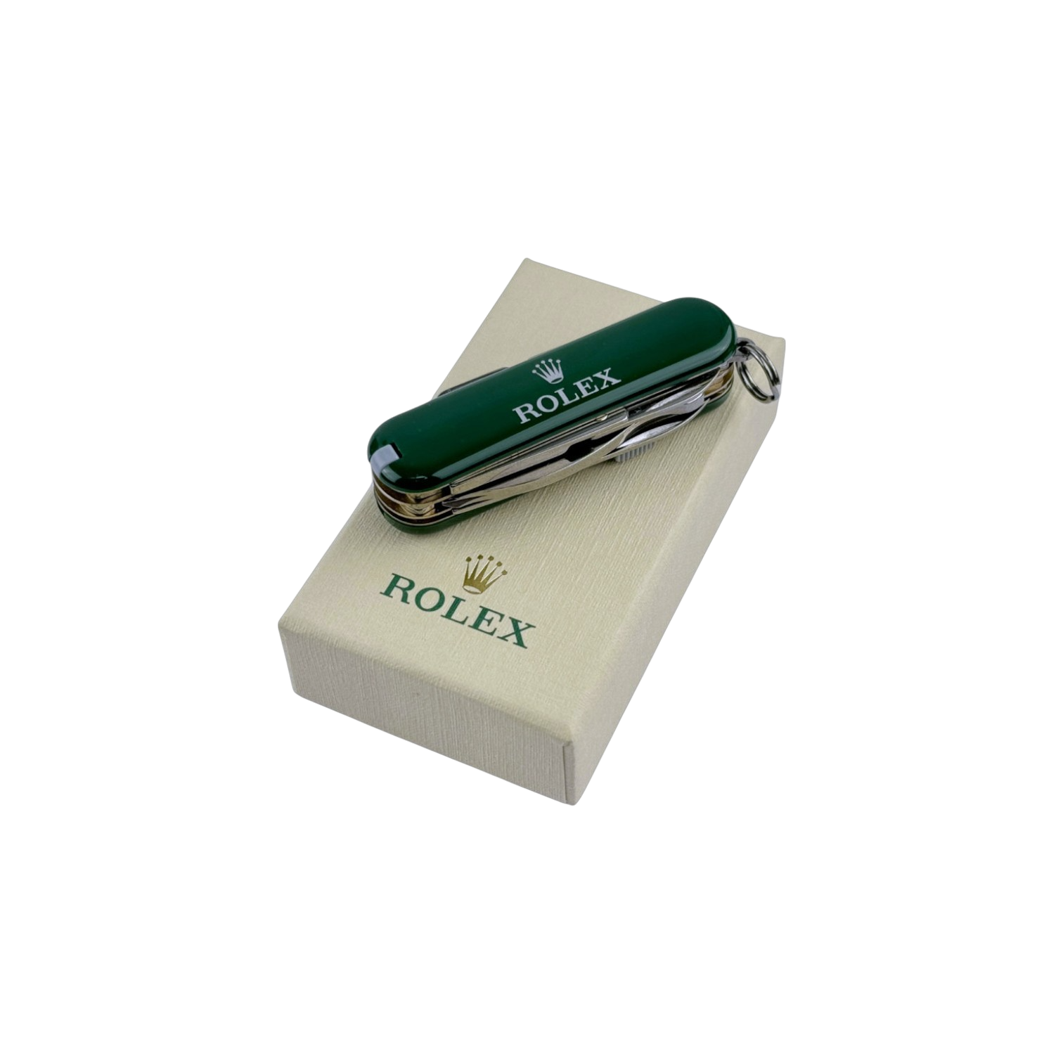 Rolex Taschenmesser Messer Grün Pocket Knife green