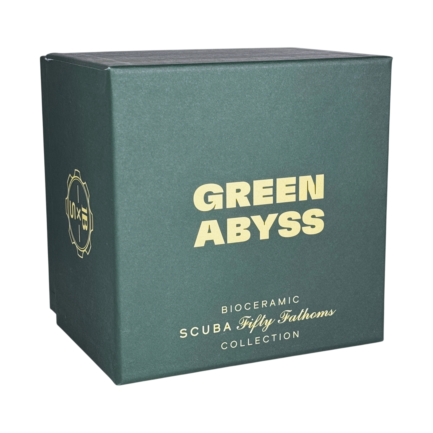 Swatch x Blancpain Scuba Fifty Fathoms Green Abyss Armbanduhr Ref. SO35G100