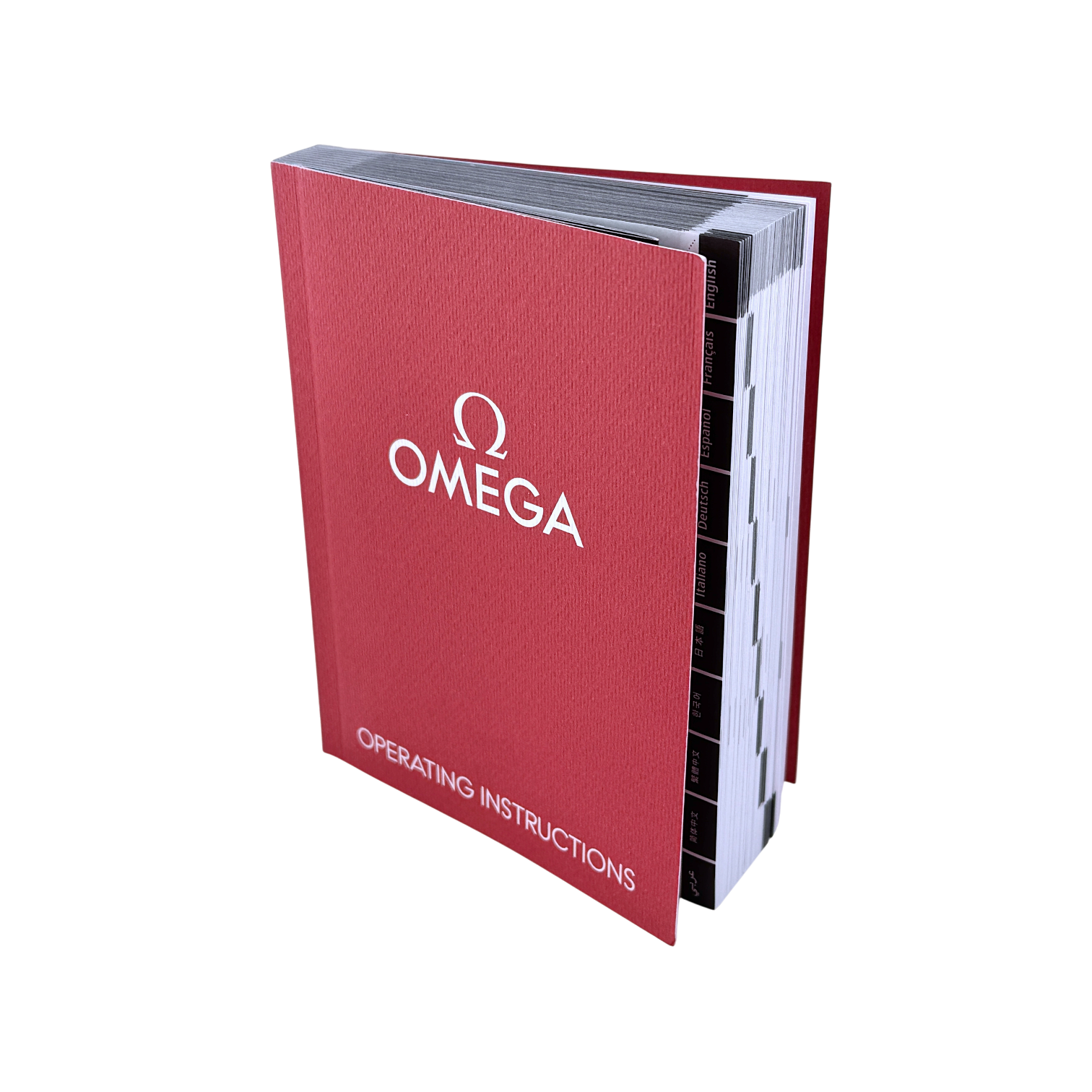 Omega Holz Uhrenbox Box Umkarton Braun wood watch box brown