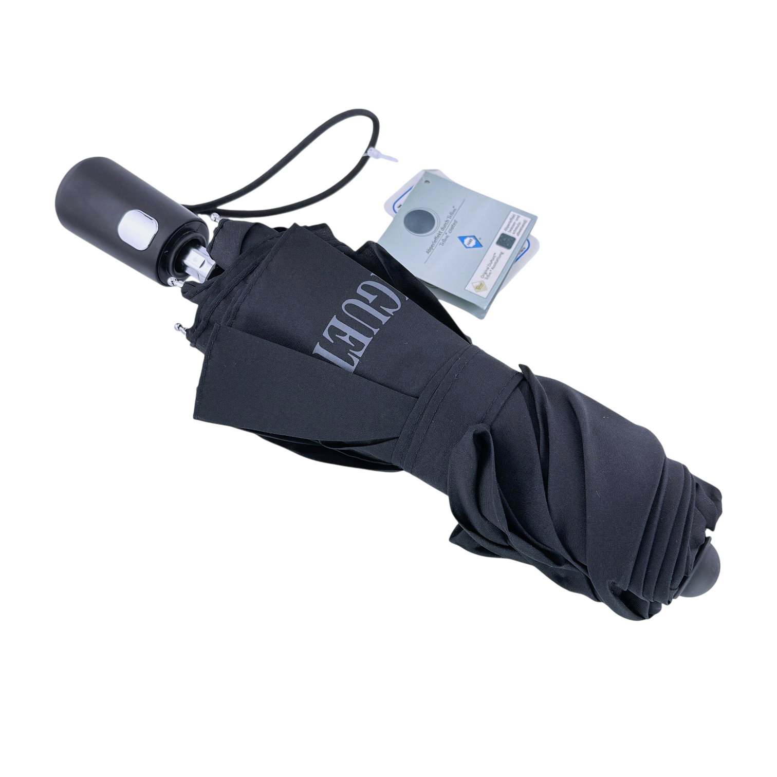 Audemars Piguet AP Regenschirm Schirm Taschenschirm Schwarz 100 % Polyester