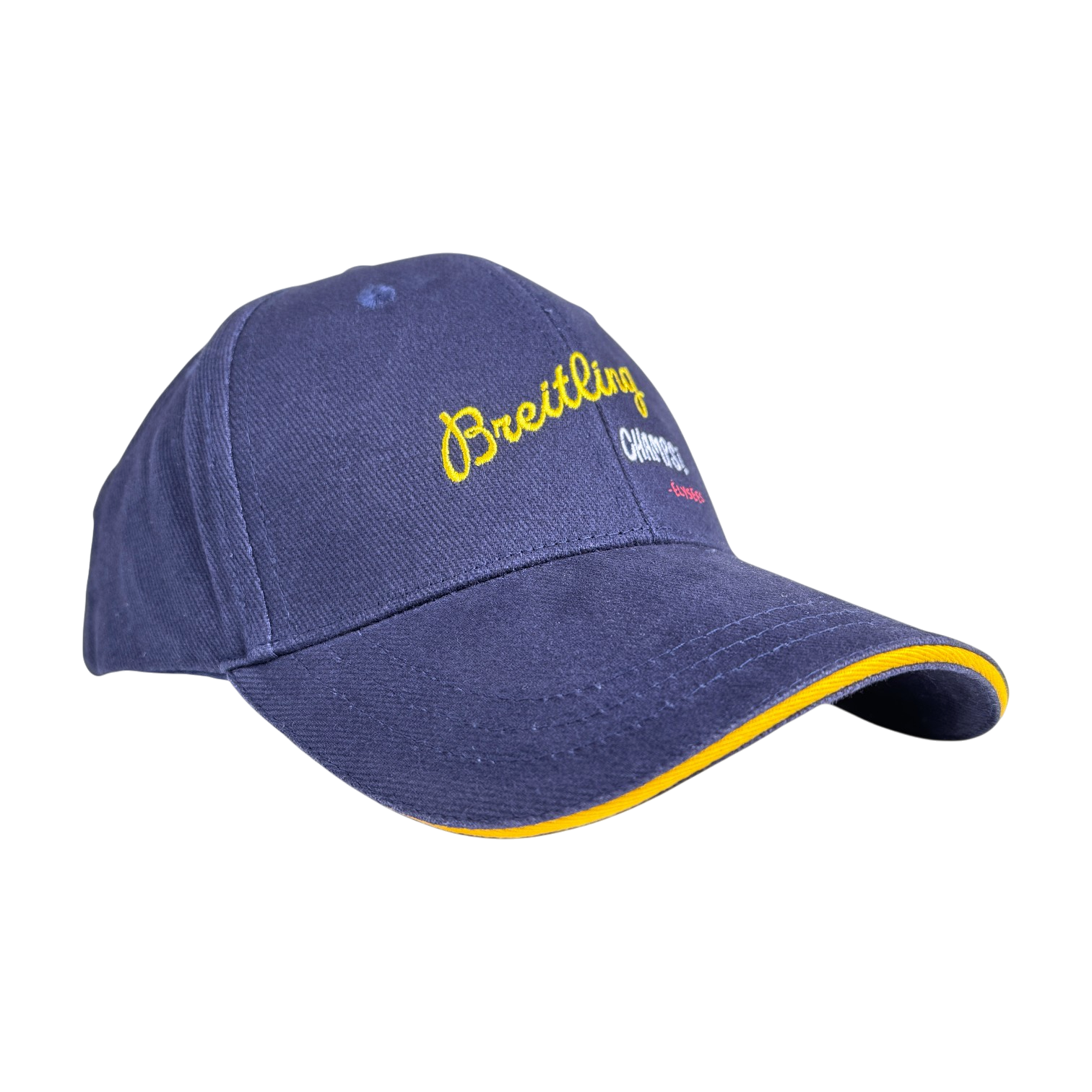 Breitling Cap "Champs" Mütze Kappe Blau 100 % Baumwolle 