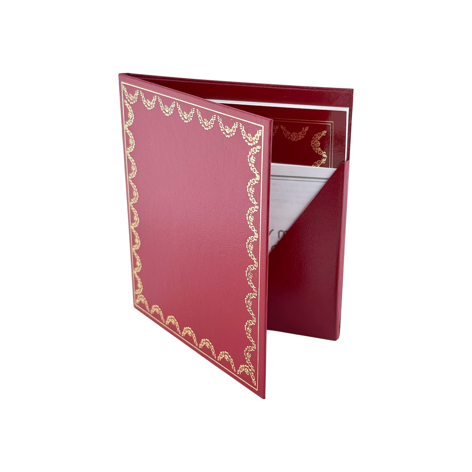 Cartier Bedienungsanleitung Handbuch Booklet Mehrsprachig mit Mäppchen manual