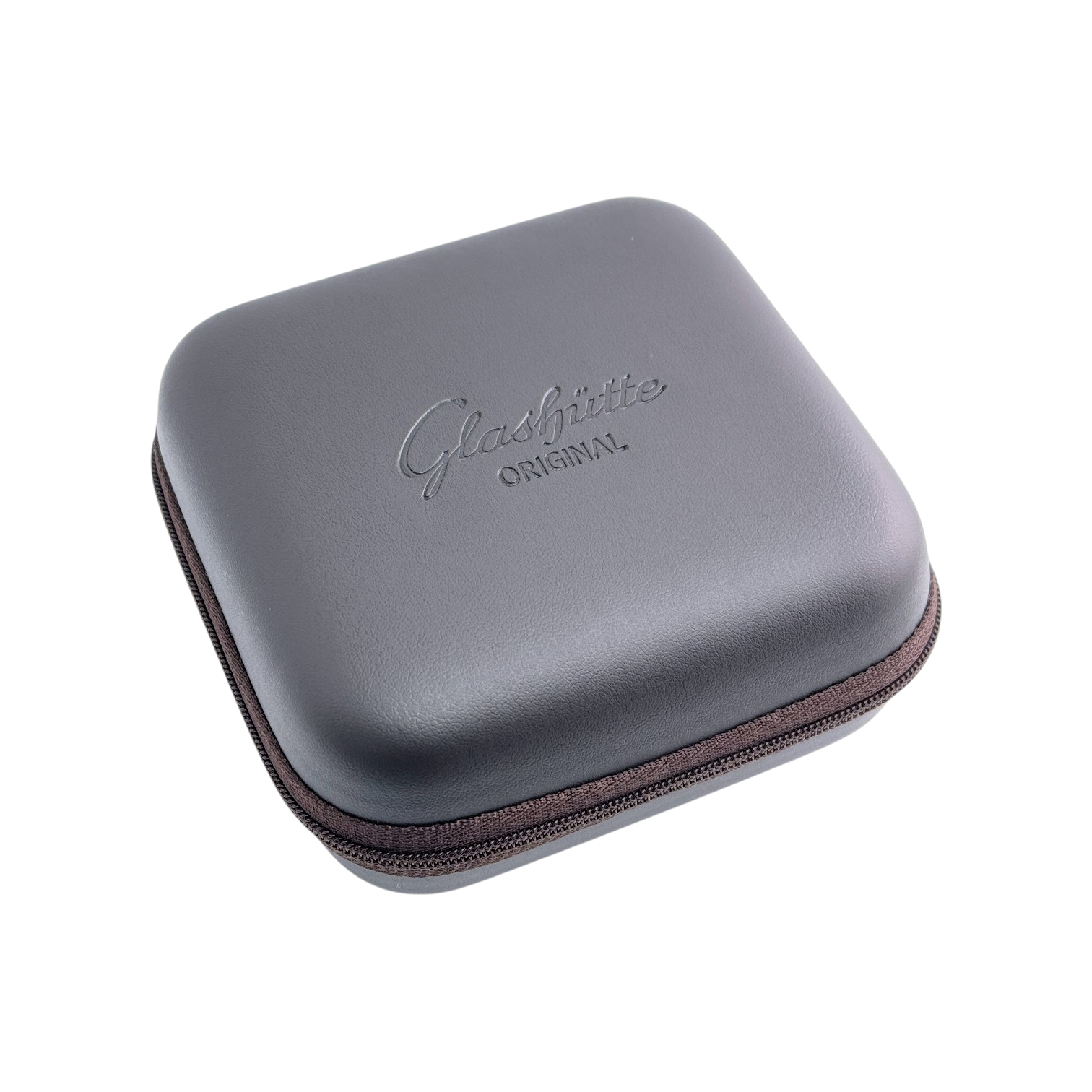Glashütte Original Uhrenetui Reiseetui Etui Reisebox Box Braun travel case pouch