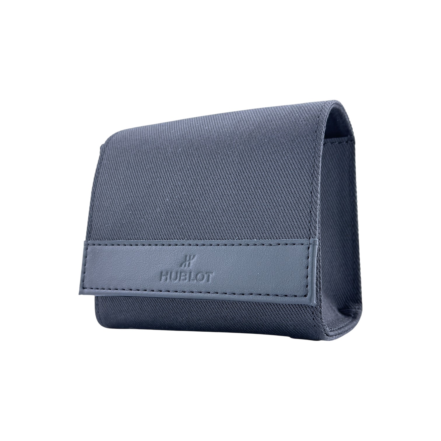 Hublot Uhrenetui Etui Reiseetui Reisebox Schwarz service travel case pouch black