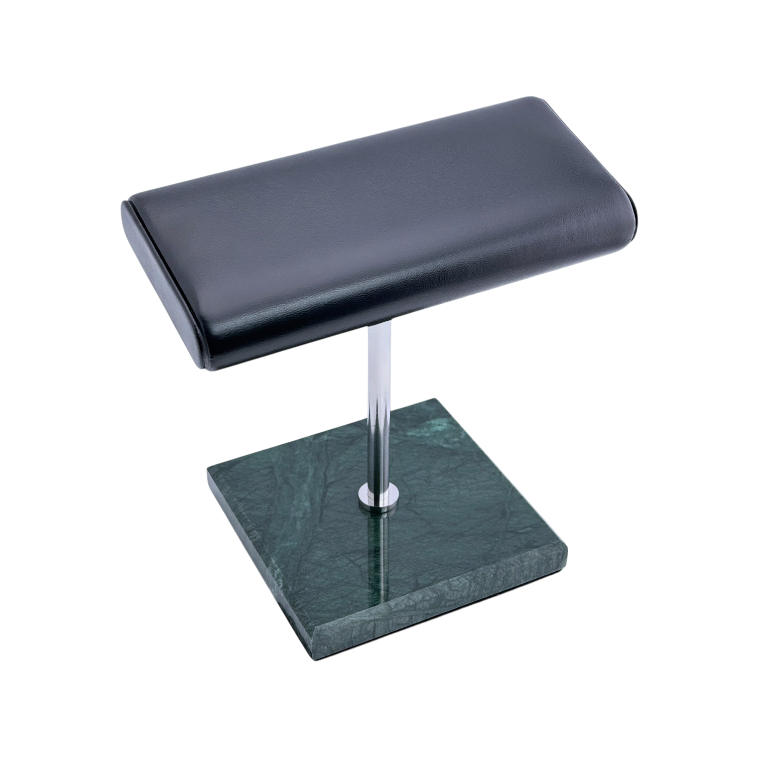 Marmor Uhrenständer Ständer Uhrenhalter Uhrenaufsteller Ausfsteller Grün, Silber