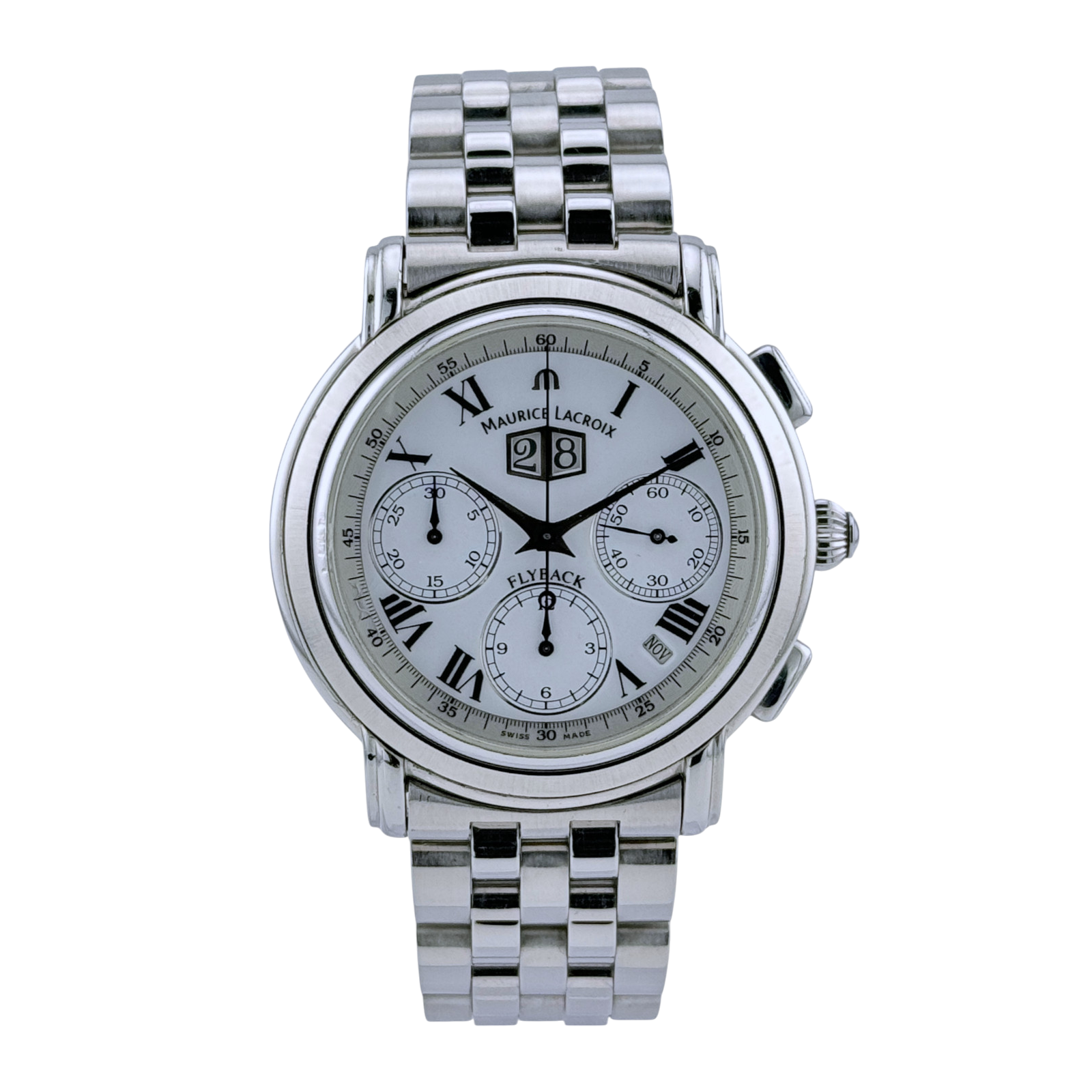 Maurice Lacroix Masterpiece Big Date Flyback Chronograph Ref. 15827 Herrenuhr