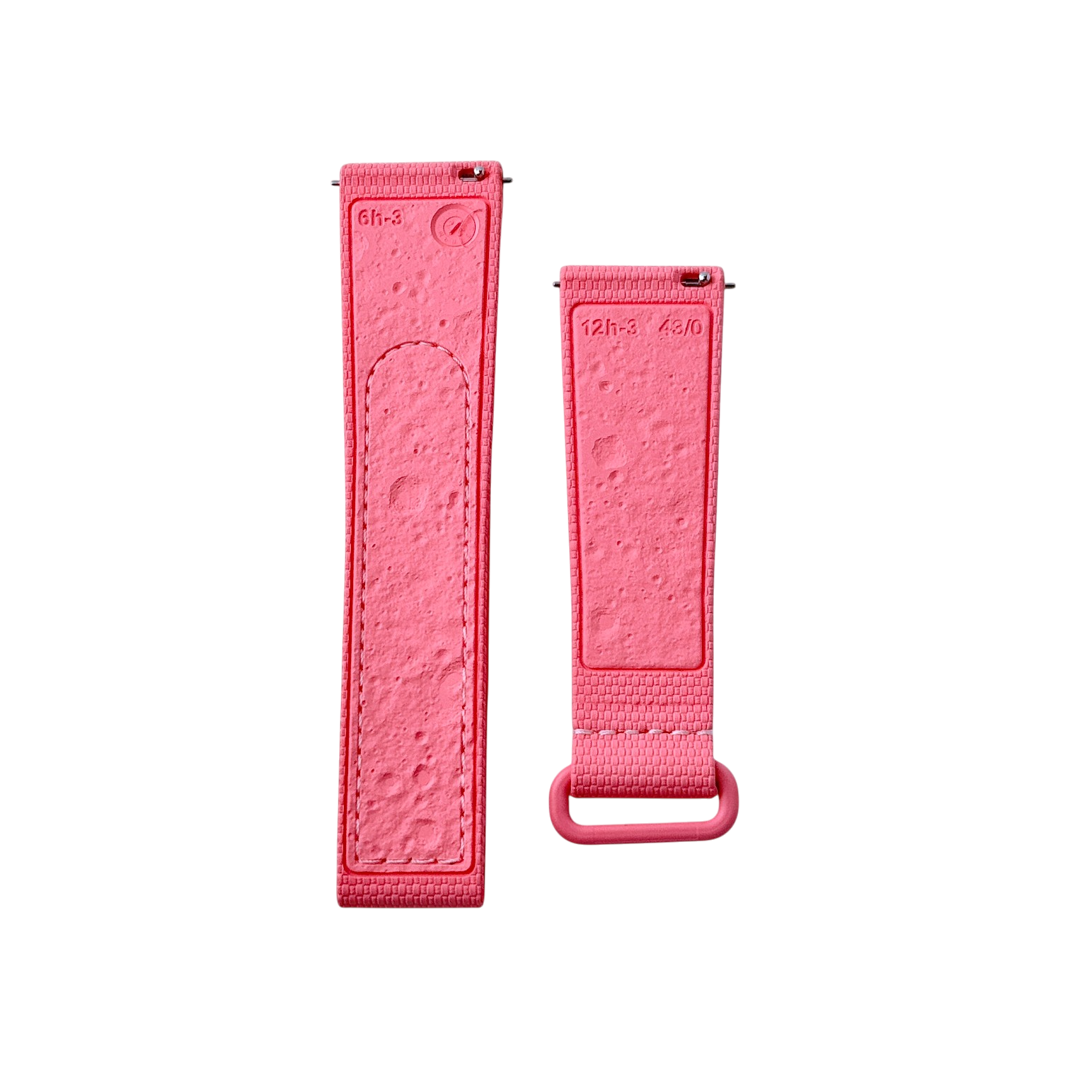 MoonSwatch rubber strap size XL pink