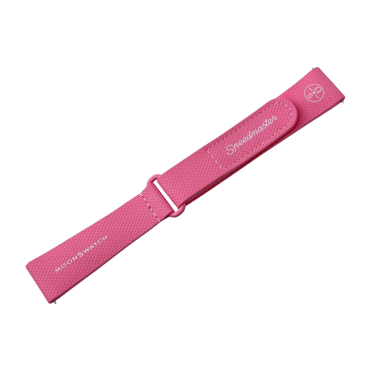 MoonSwatch rubber strap size XL pink