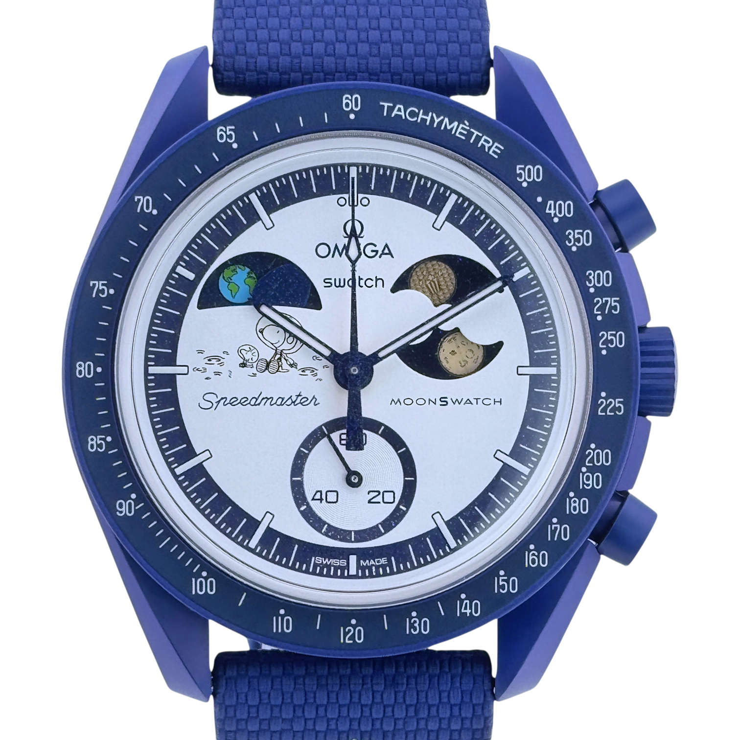 OMEGA X Swatch MoonSwatch Mission to Earthphase Moonshine Gold 'Snoopy' Ref. SO33N702L