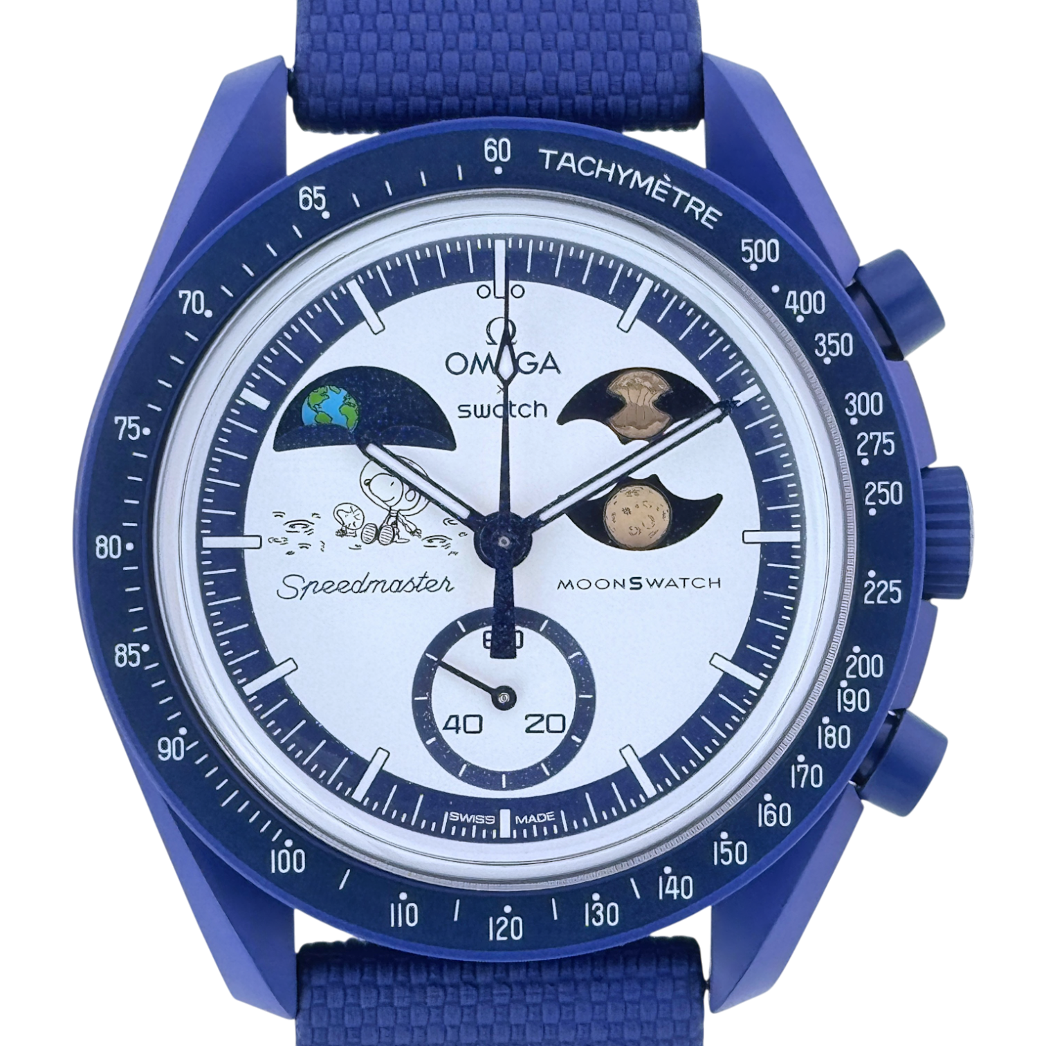 OMEGA X Swatch MoonSwatch Mission to Earthphase Moonshine Gold 'Snoopy' Ref. SO33N704L