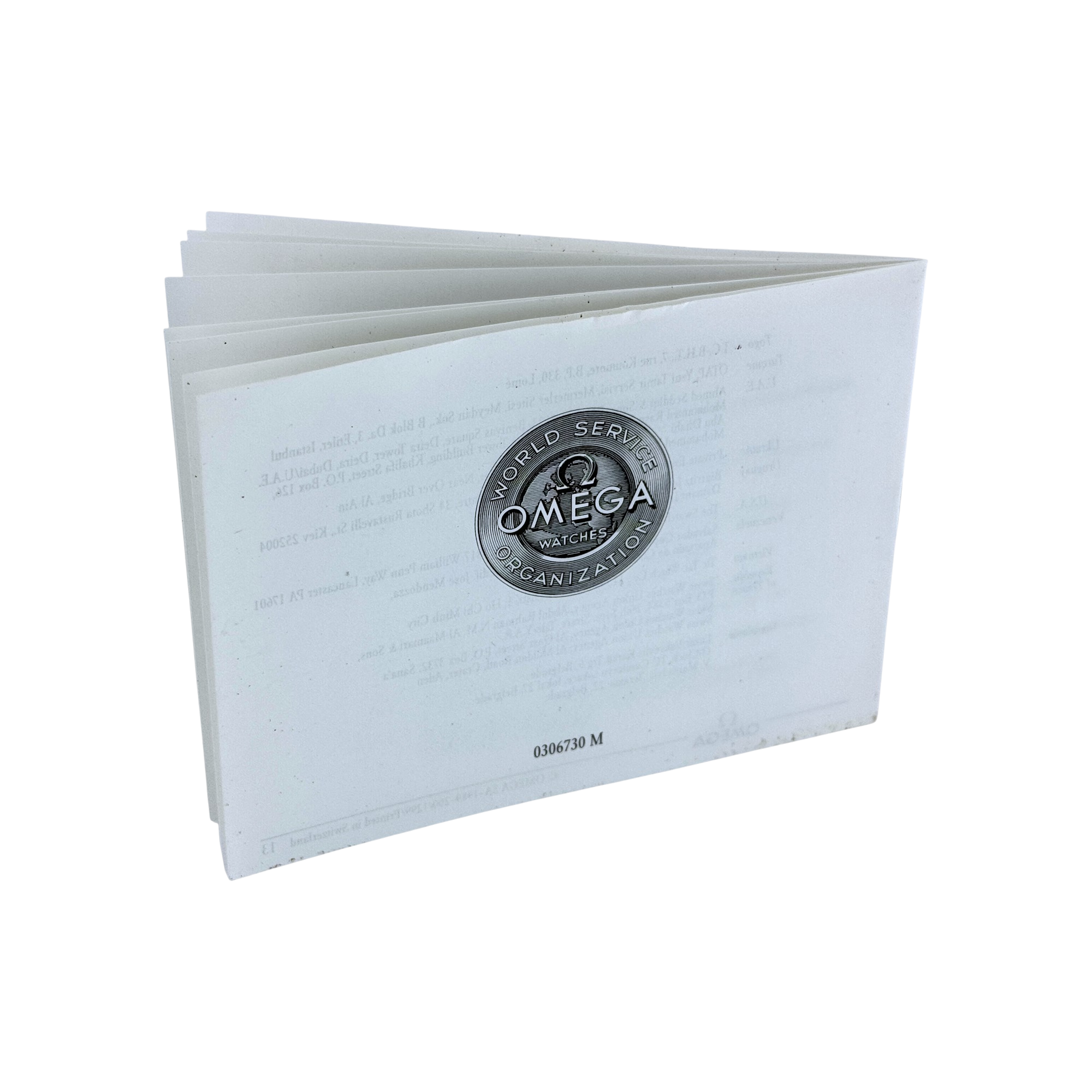 Omega weltweites Service Center Netzwerk worldwide service center network