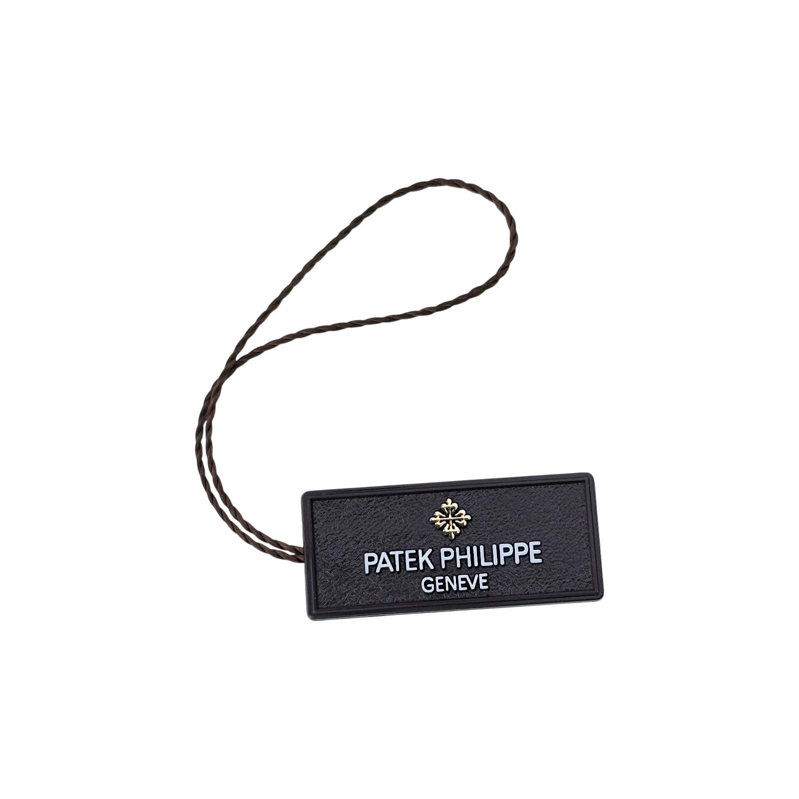 Patek Philippe Hang Tag Preisschild Braun price tag brown