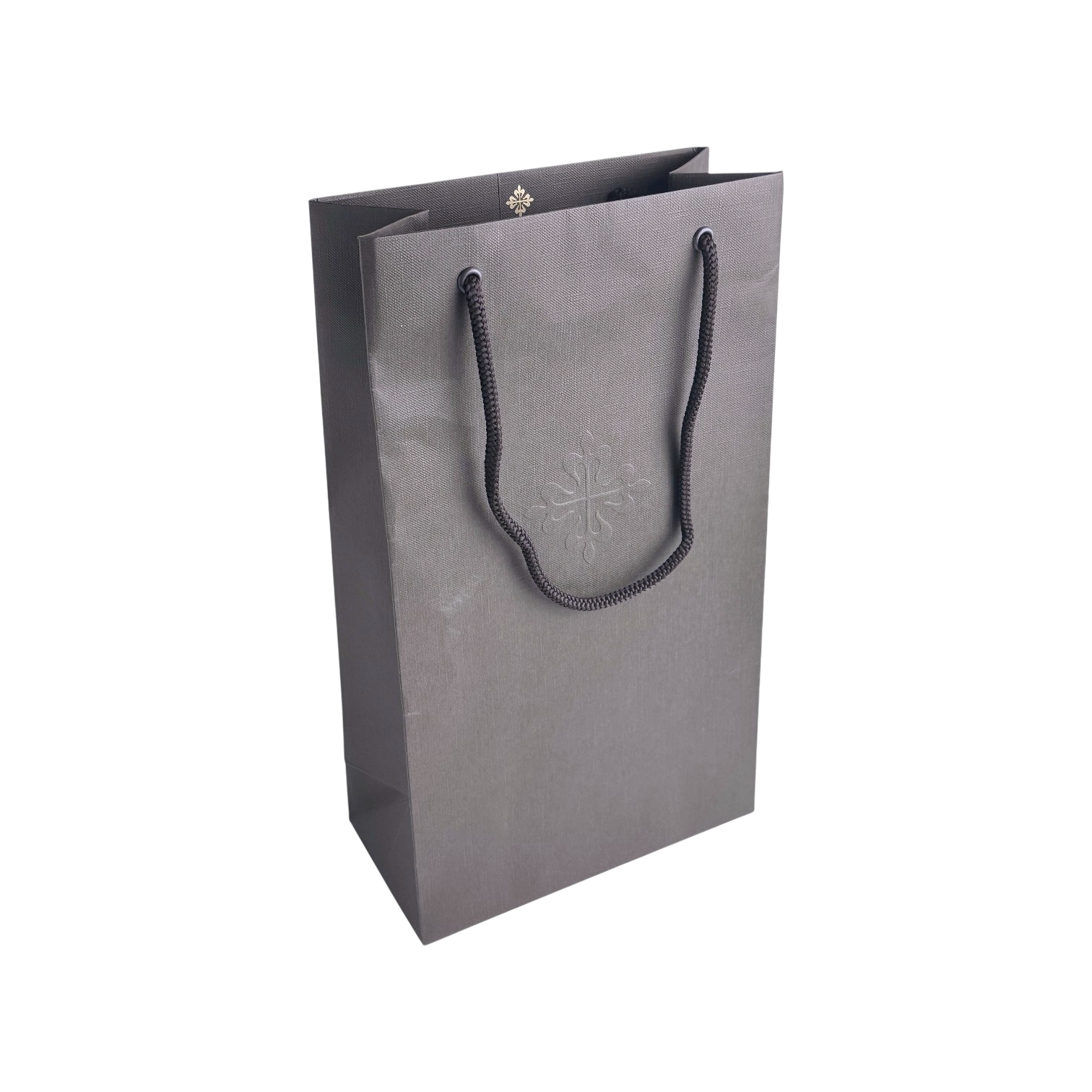 Patek Philippe Papier Verkaufstasche Tasche Tüte Braun länglich