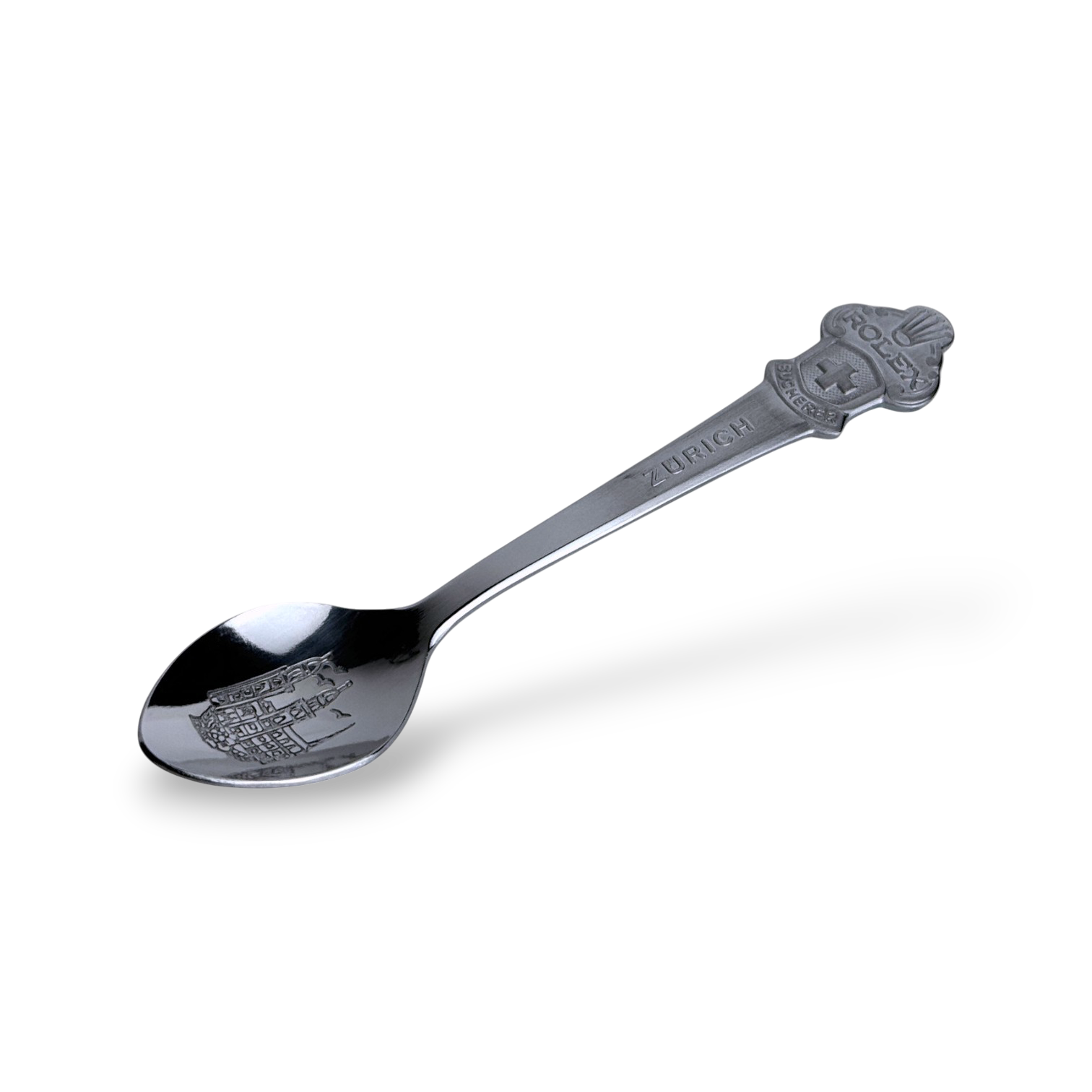 Rolex Expressolöffel Teelöffel Kaffeelöffel Edelstahl Löffel in Silber