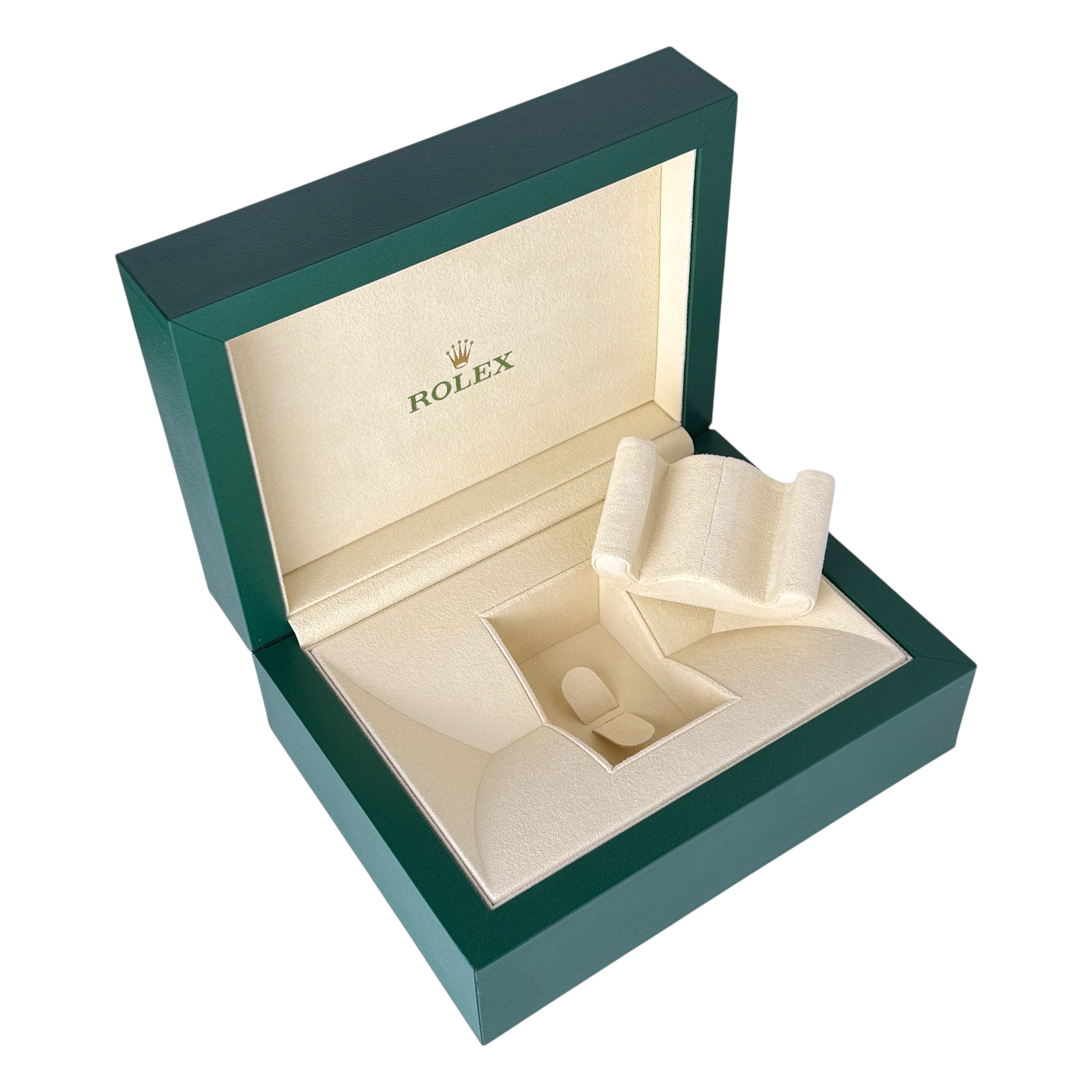 Rolex Oyster L Uhrenbox Box Umkarton Grün Beige watch box green Ref. 39141.08
