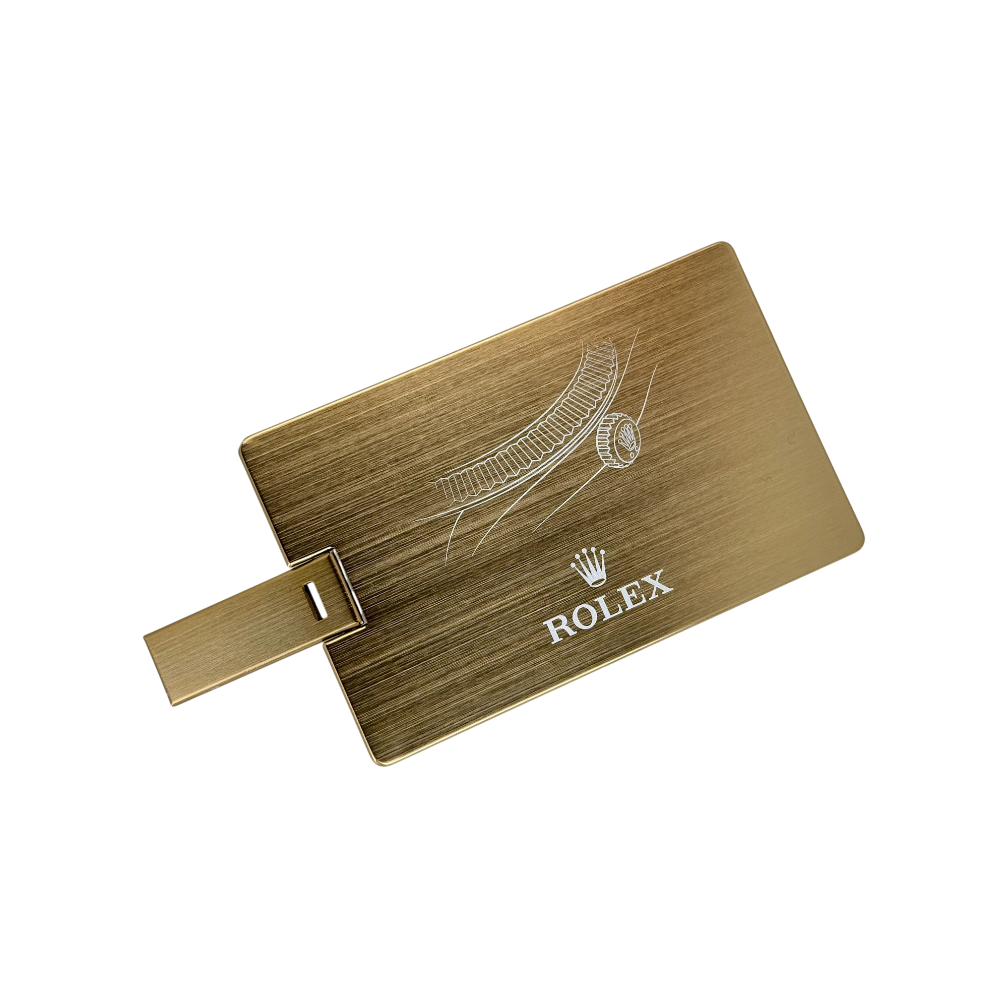 Rolex USB-Stick in Gold