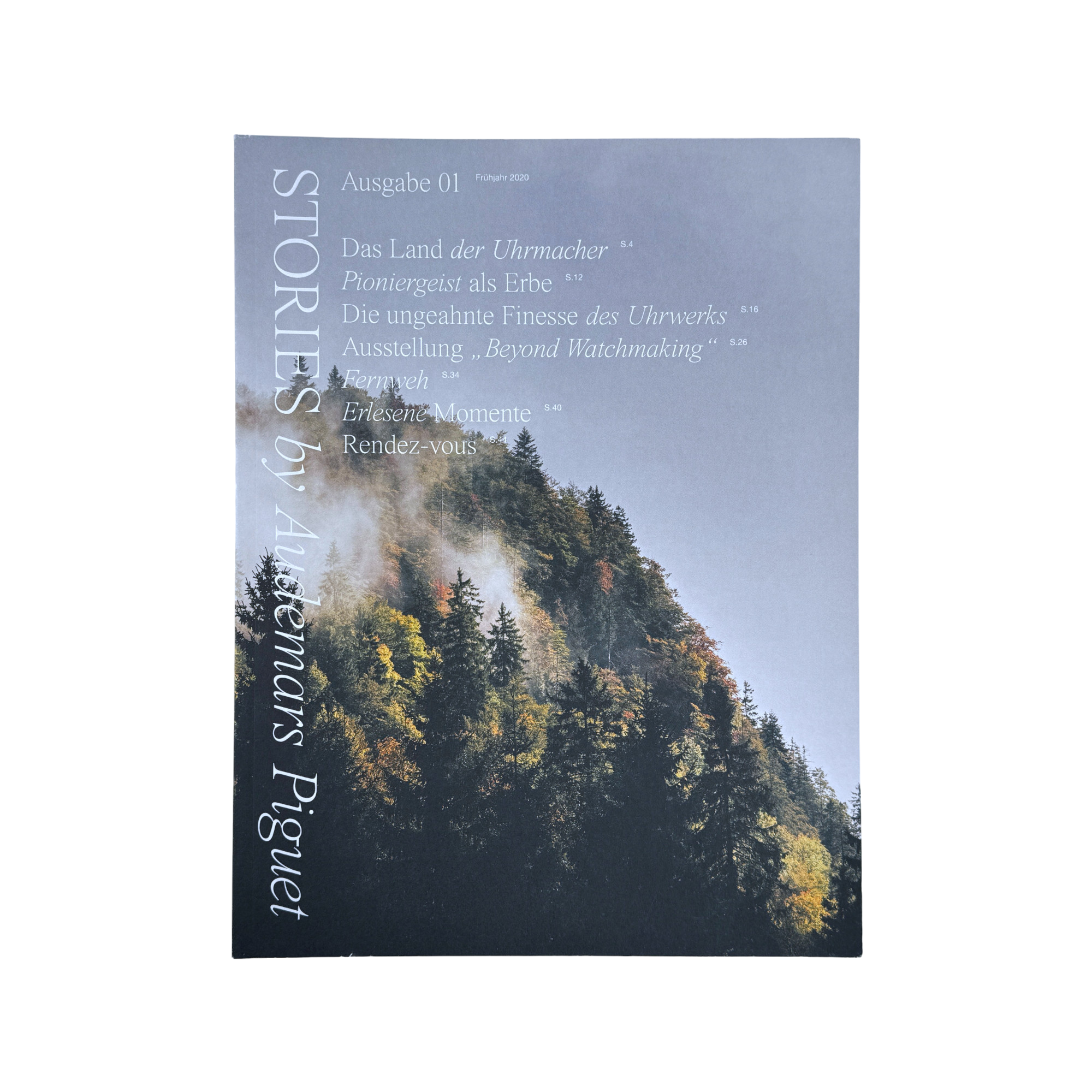 Stories by Audemars Piguet Ausgabe 01, Frühjahr 2020 Deutsch Magazin