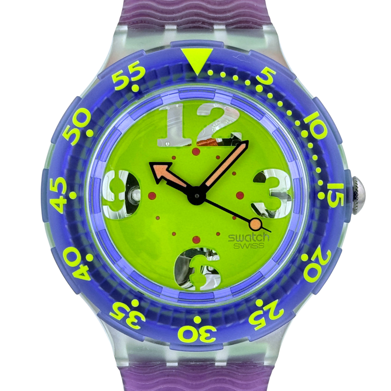 Swatch vintage 90er Scuba Spray up Herrenuhr Chronograph men`s watch SDN103