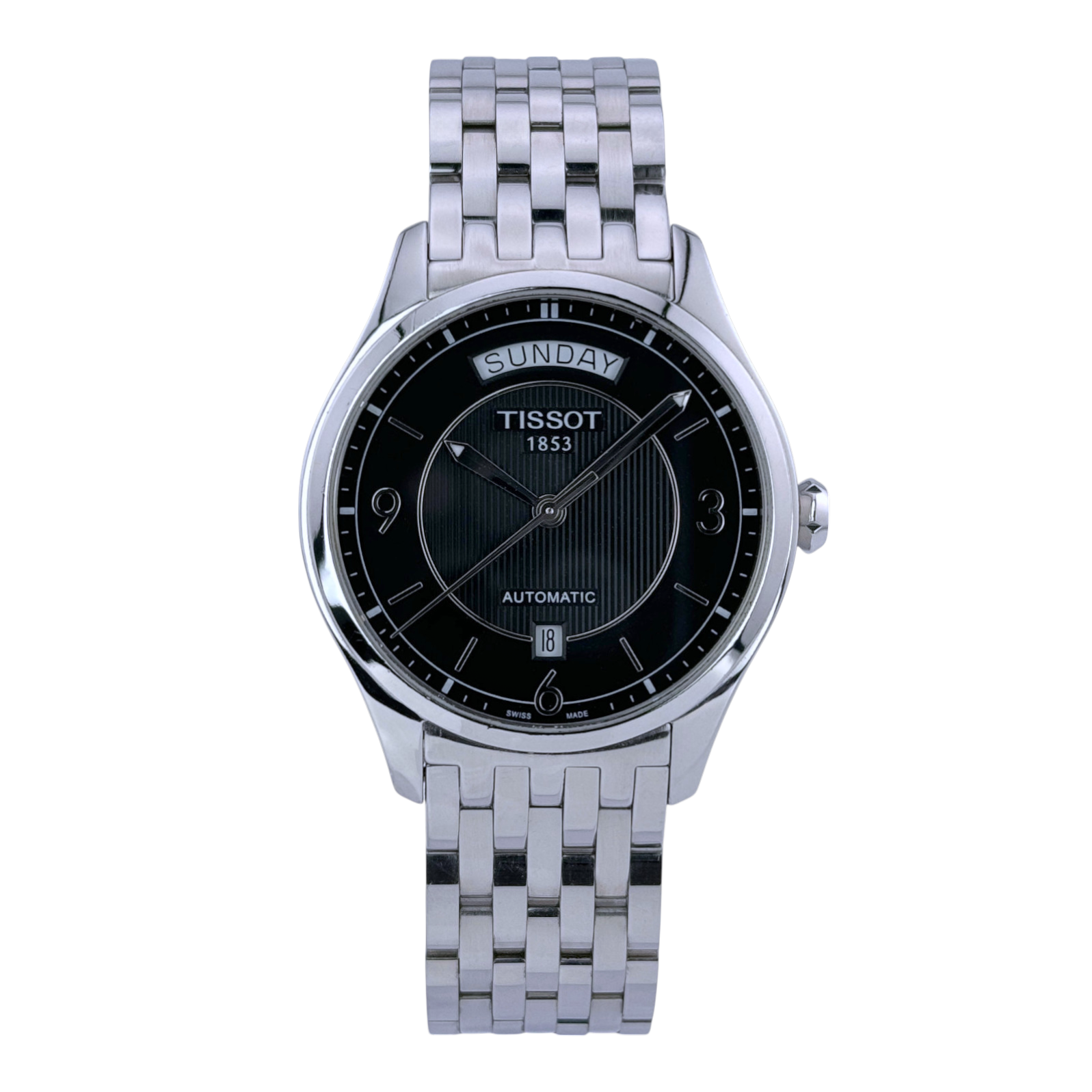 Tissot T-One Automatik Herrenuhr Edelstahl 39 mm T038430 A, T038.430.11.057.00