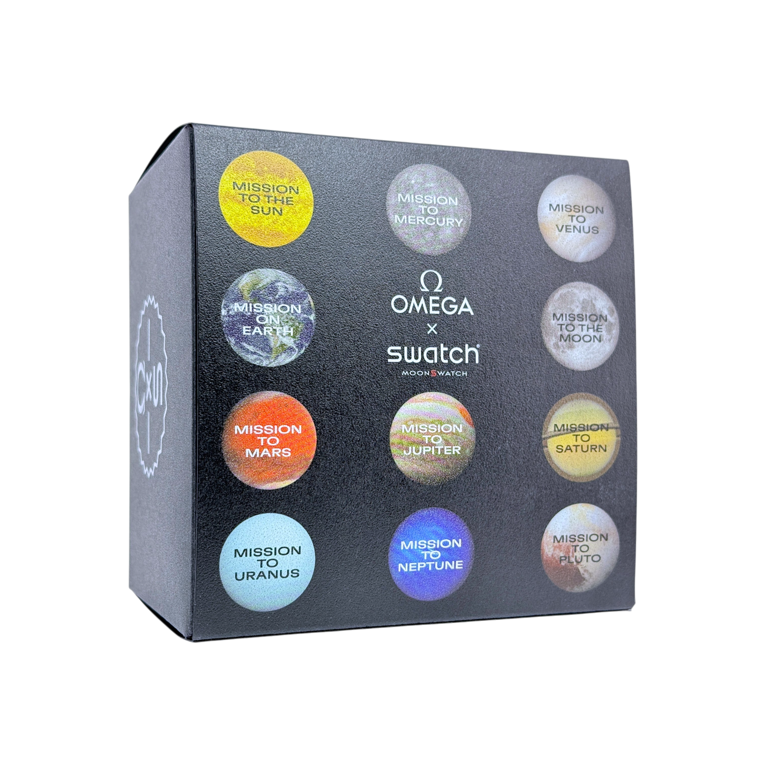 Swatch x Omega MoonSwatch Mission to Pluto Armbanduhr 42 mm Ref. SO33M101
