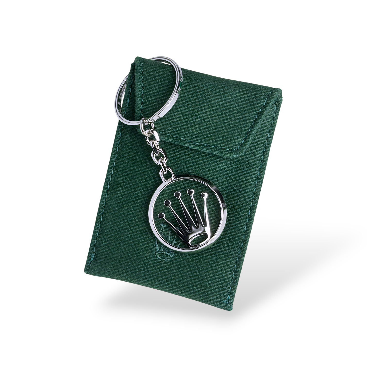 Rolex Edelstahl Schlüsselanhänger Anhänger in Silber