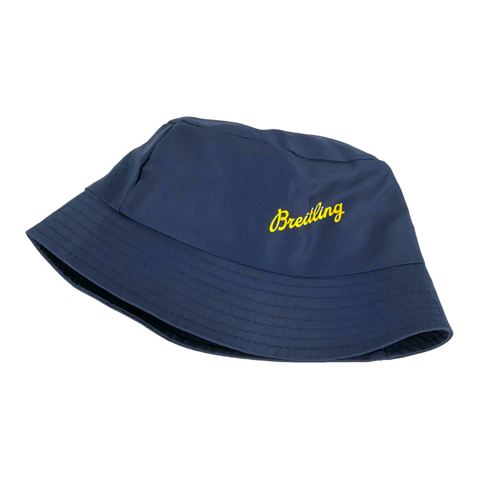 Breitling Anglerhut Fischerhut Mütze Hut Baumwolle Blau 