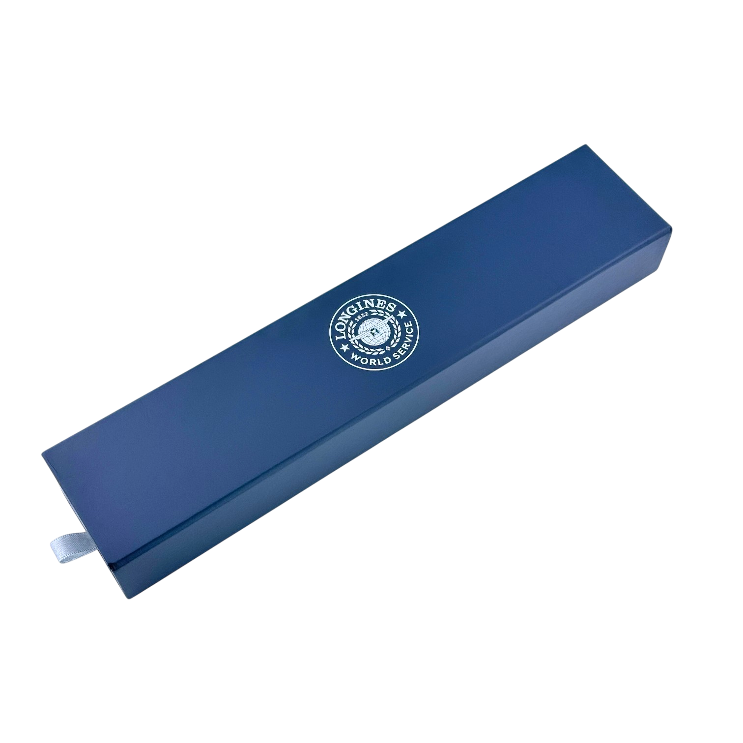 Longines Uhrenetui Reiseetui Etui Reisebox Box Blau service travel case pouch
