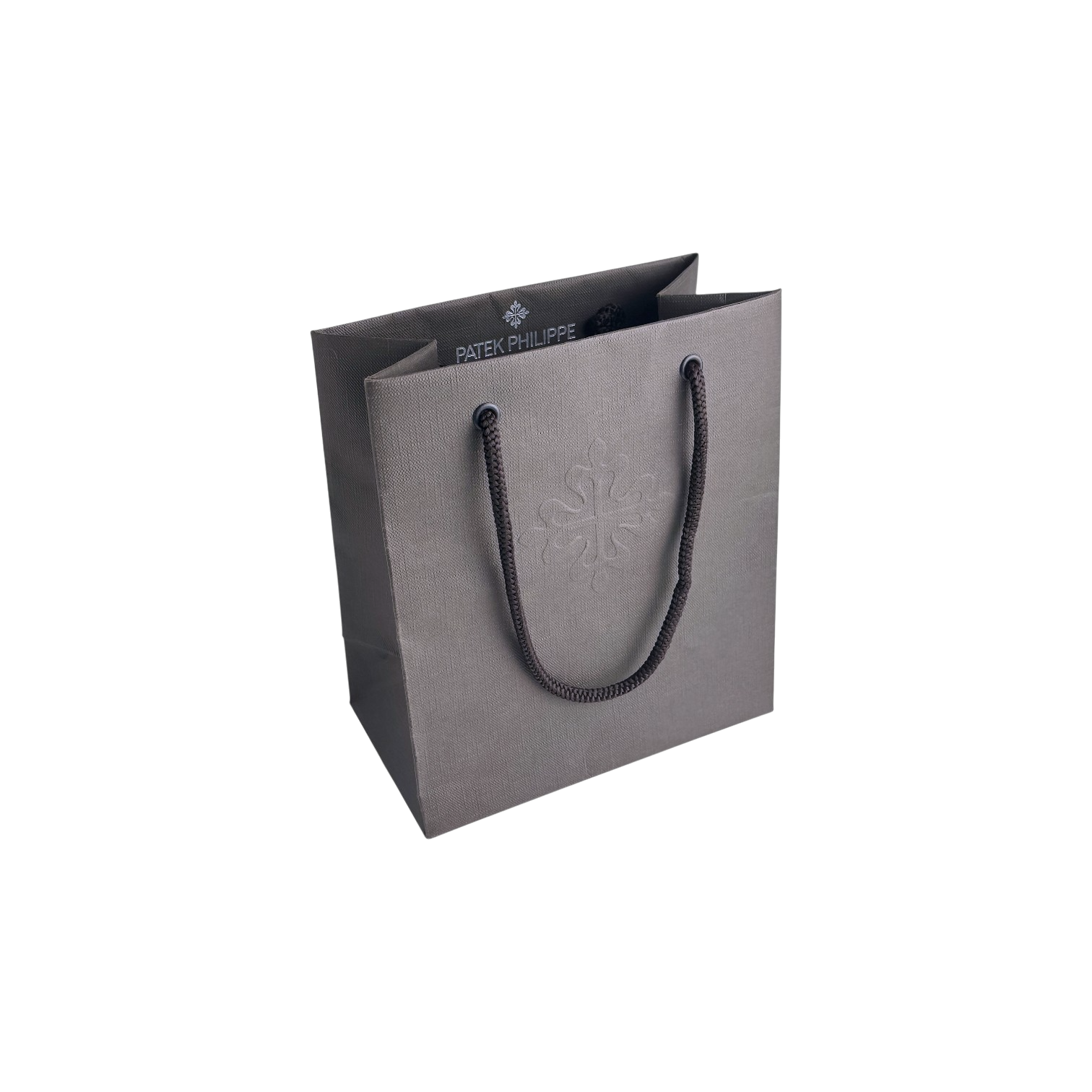 Patek Philippe Papier Verkaufstasche Tasche Tüte Braun Klein