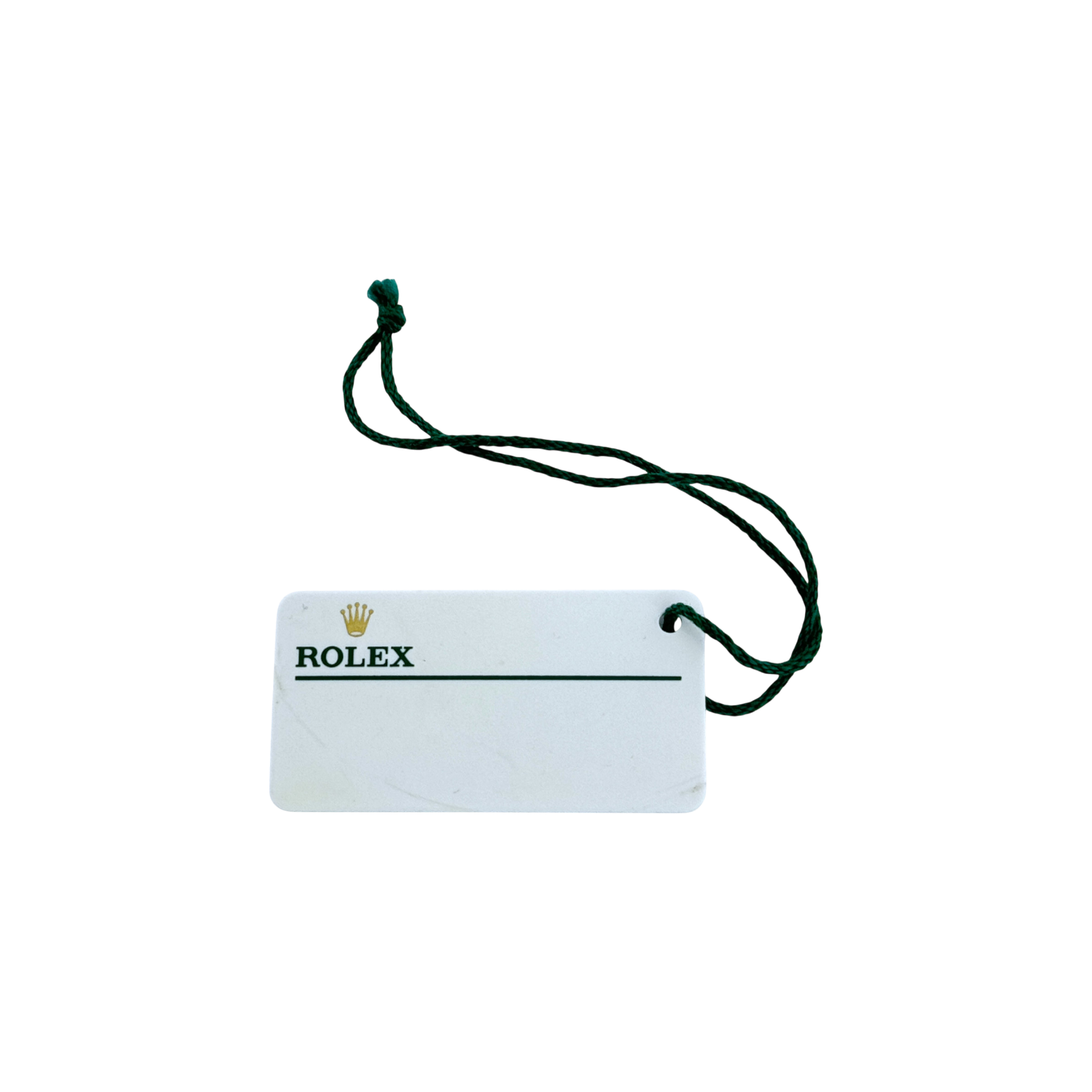 Rolex Air-King Oyster S Ref. M114200-0019 weißes white Hang Tag Anhänger Schild