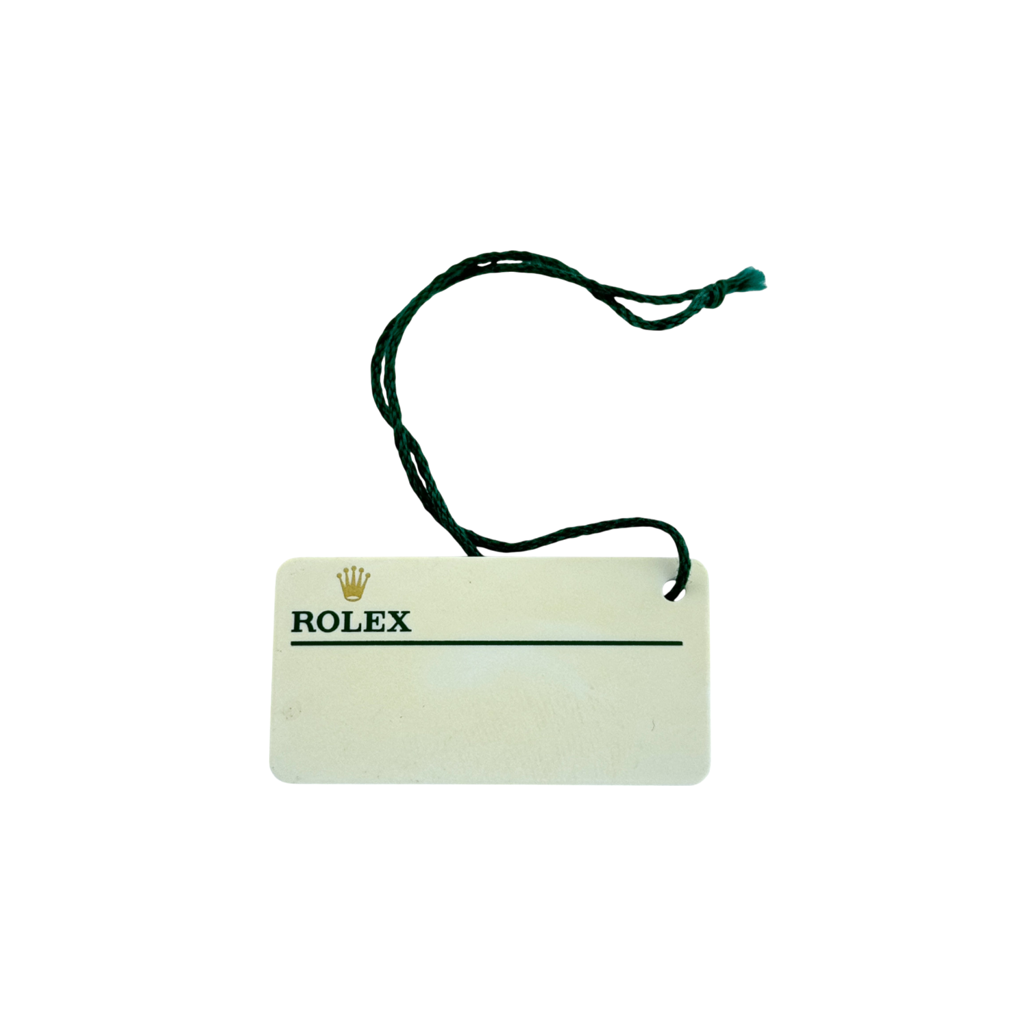 Rolex GMT-Master II Oyster S Ref M116710BLNR-0002 weißes white Hang Tag Anhänger