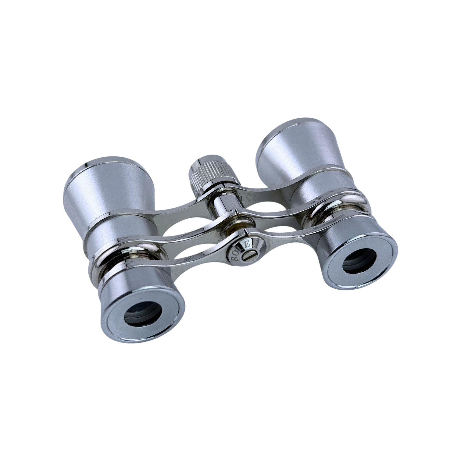Rolex Opernglas Fernglas Theaterglas Silber Edelstahl