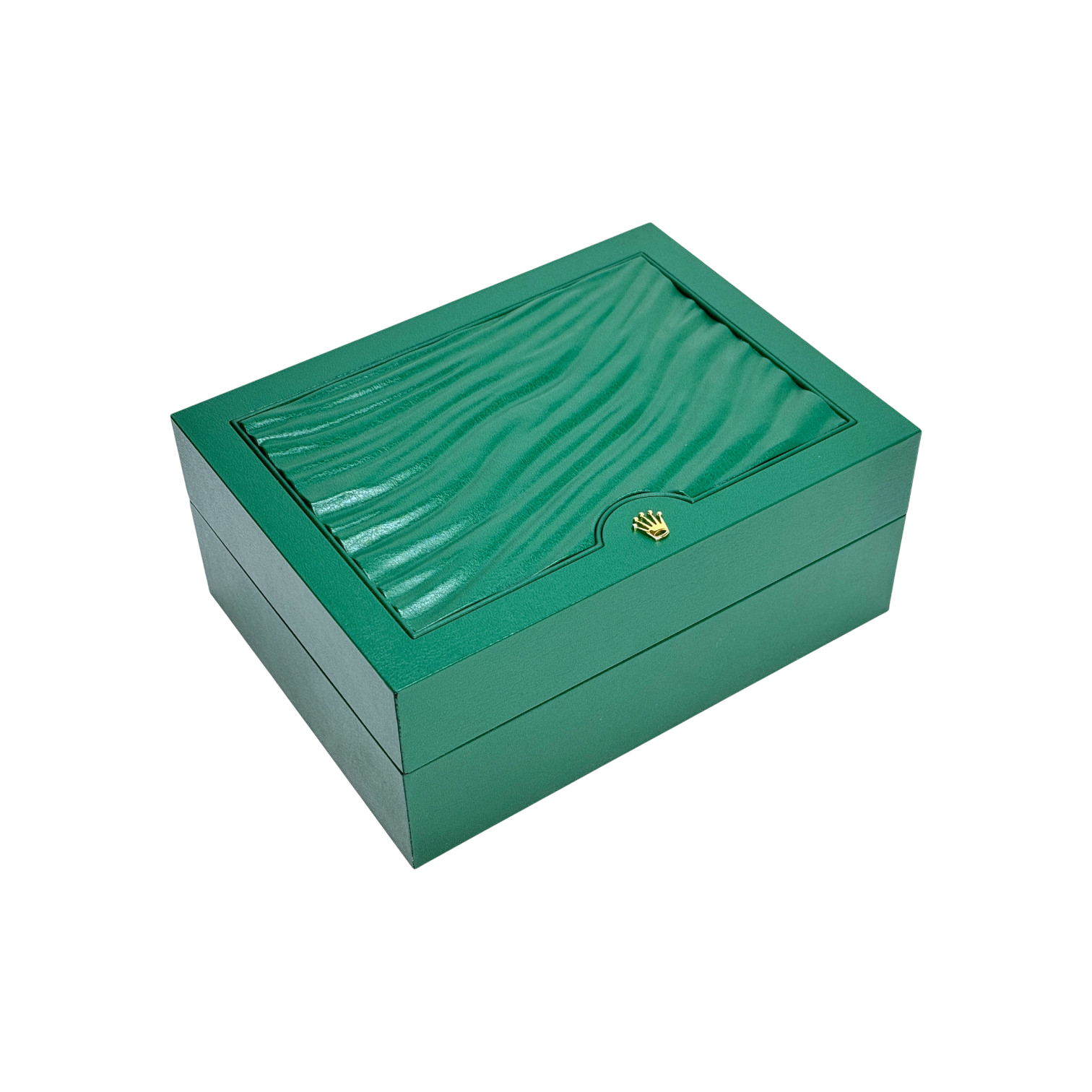 Rolex Oyster L Uhrenbox Box Umkarton Grün Beige watch box green Ref. 39141.02