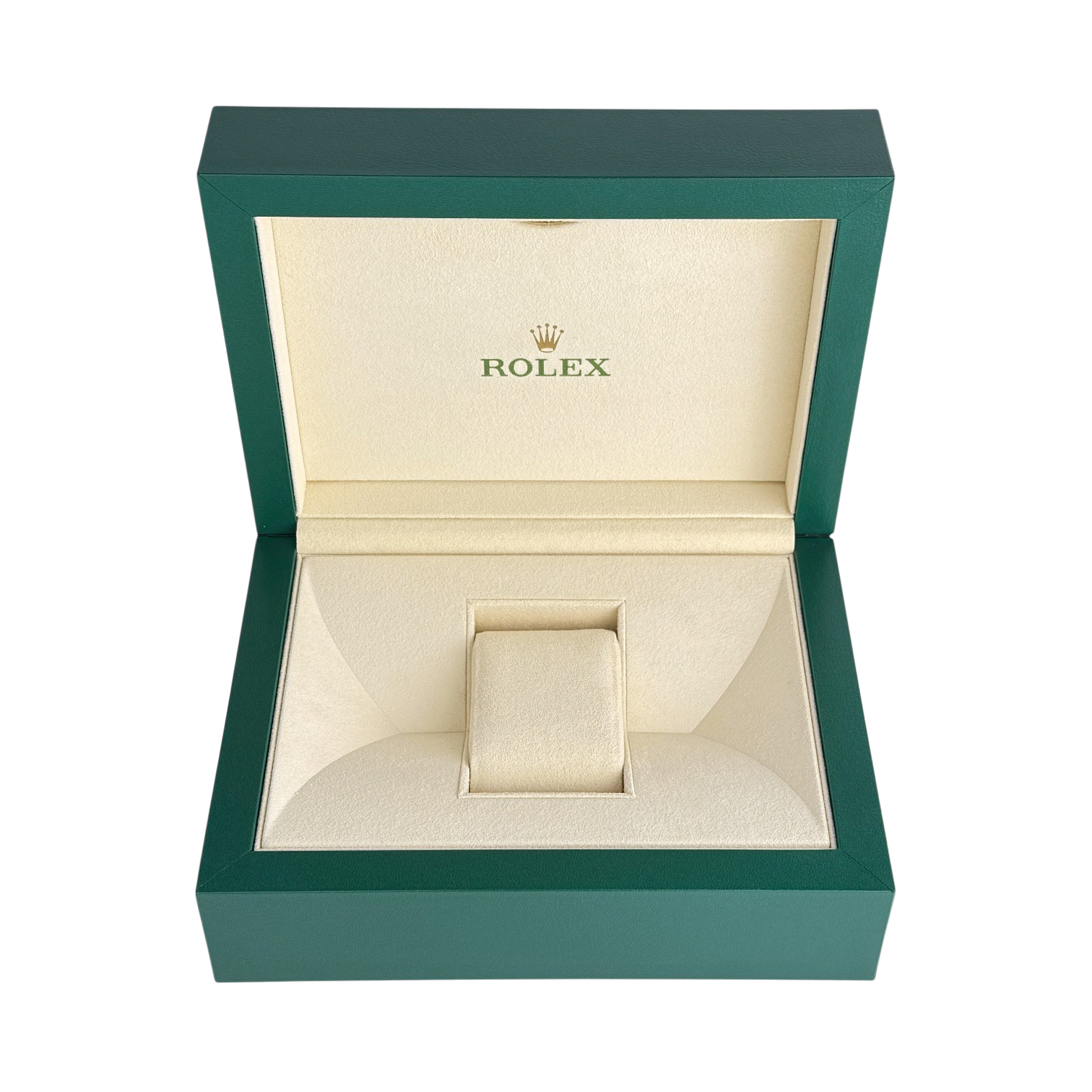 Rolex Oyster L Uhrenbox Box Umkarton Grün Beige watch box green Ref. 39141.08