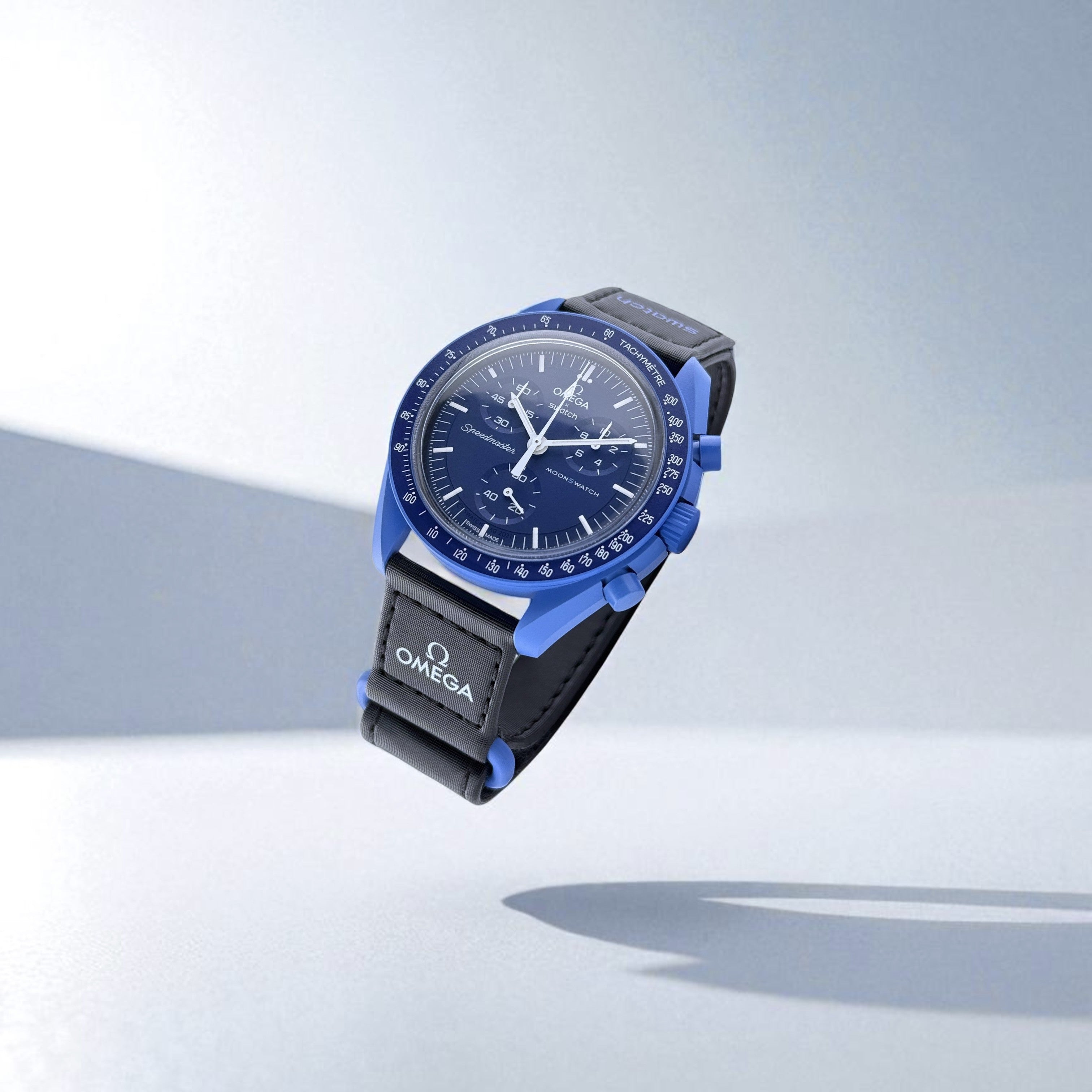 Swatch x Omega MoonSwatch mission to Neptune Armbanduhr 42 mm Ref. SO33N100