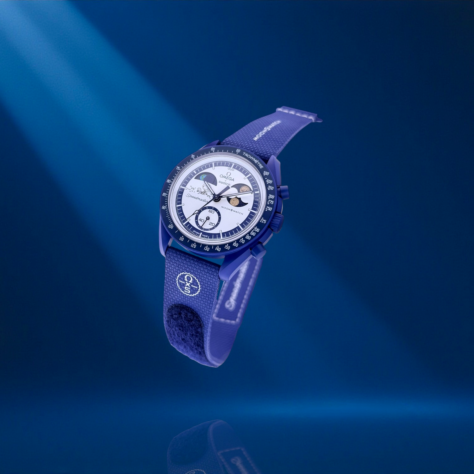 OMEGA X Swatch MoonSwatch Mission to Earthphase Moonshine Gold 'Snoopy' Ref. SO33N703L